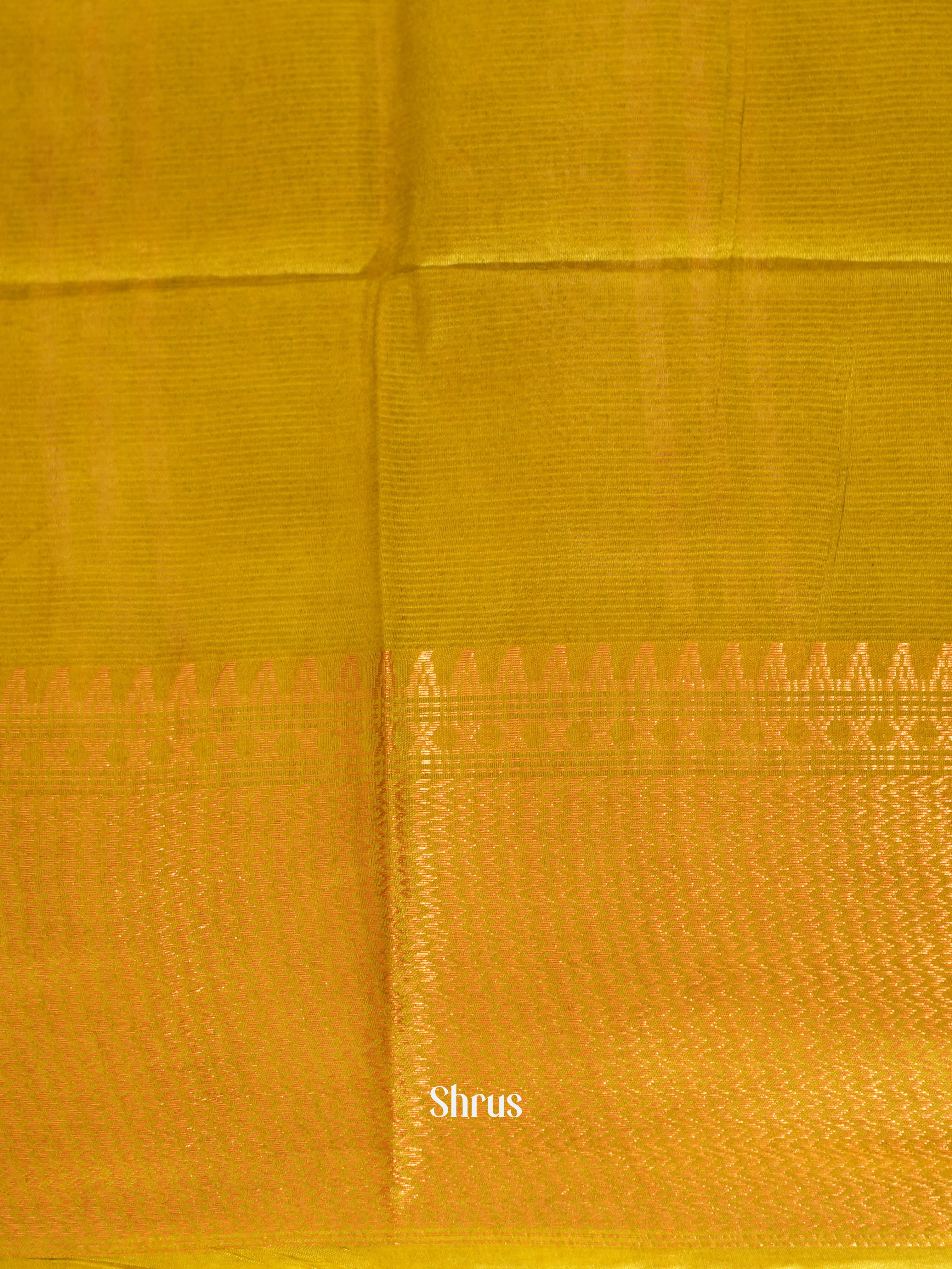 Brown & Green - Shibori Saree