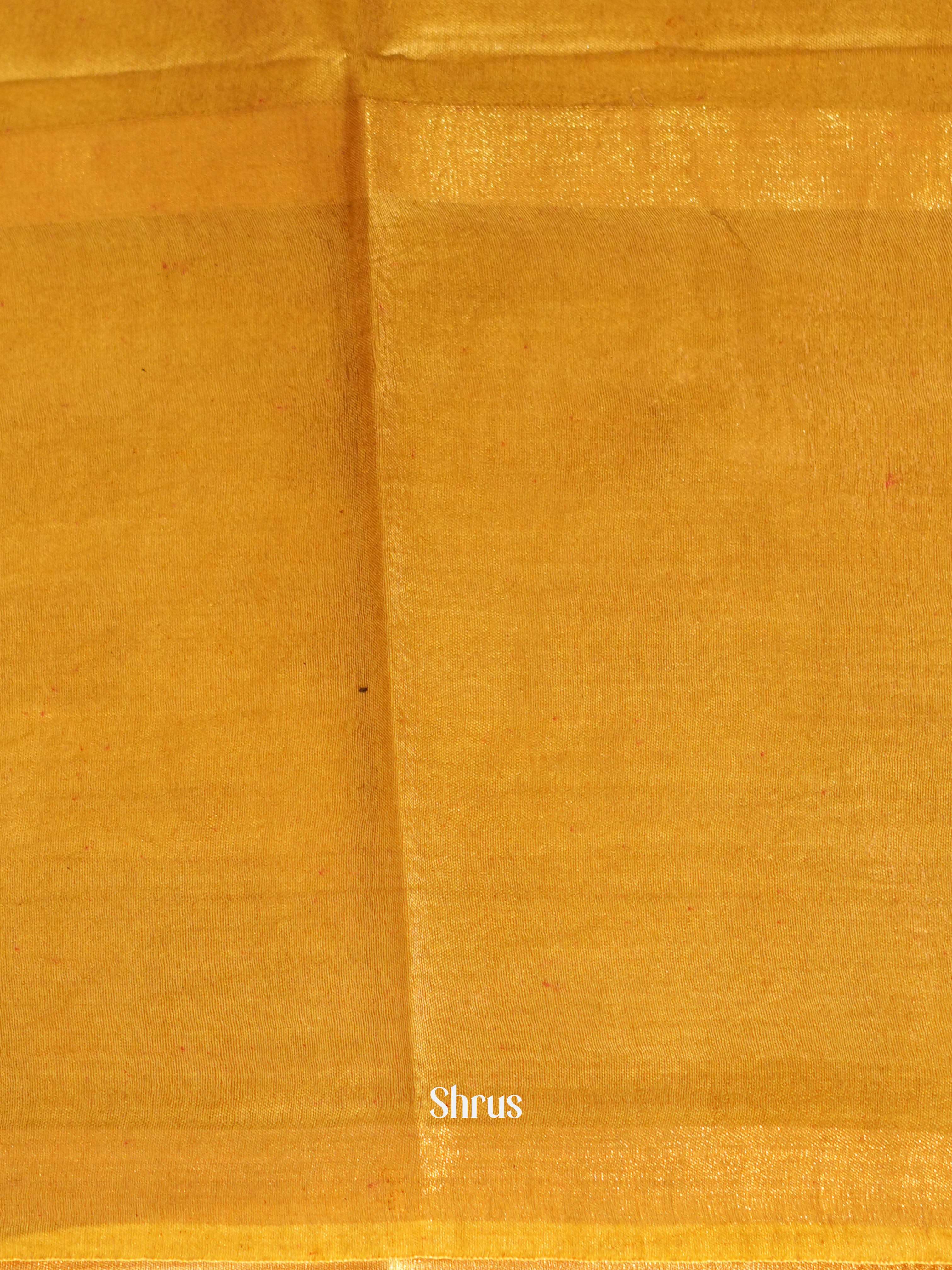 Brown & Mustard - Shibori Saree