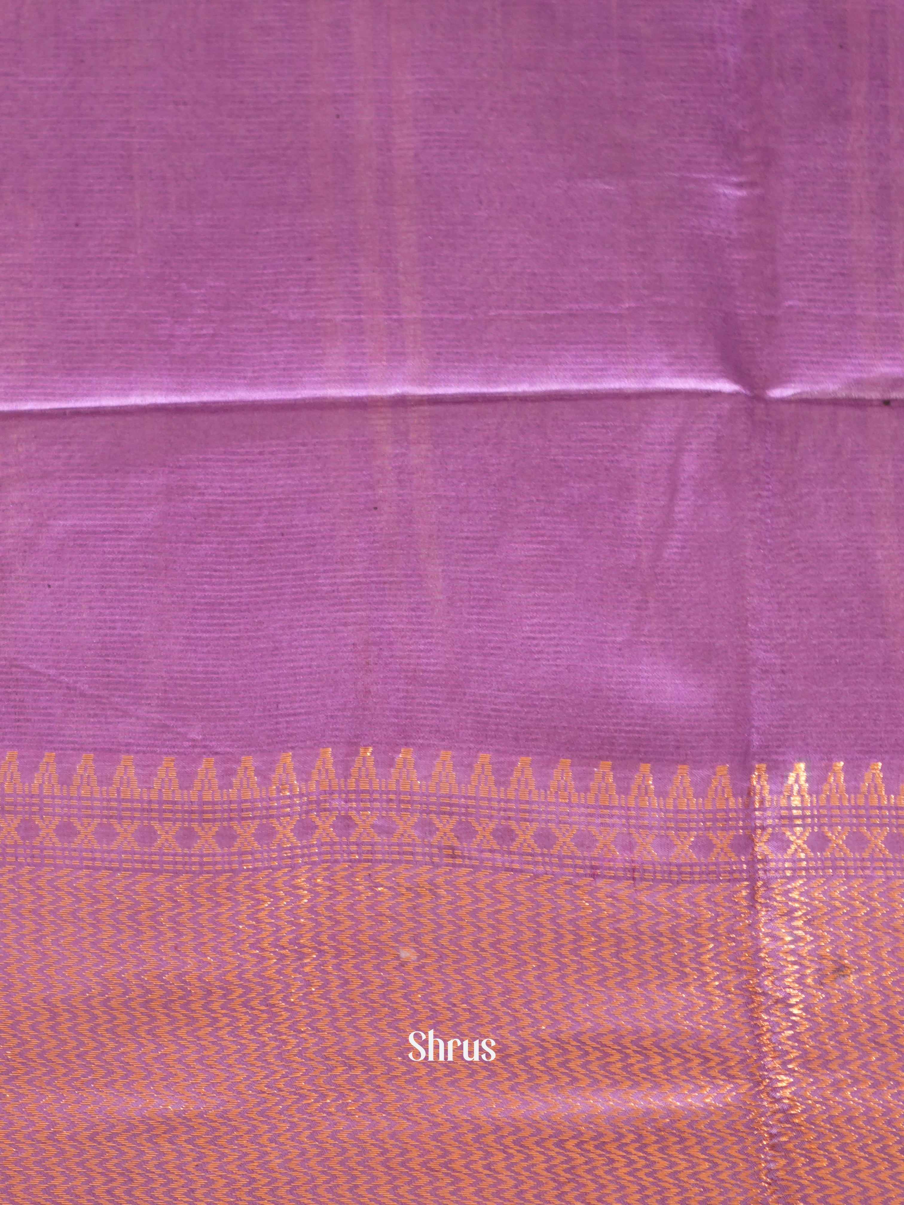 Violet & Purple - Shibori Saree