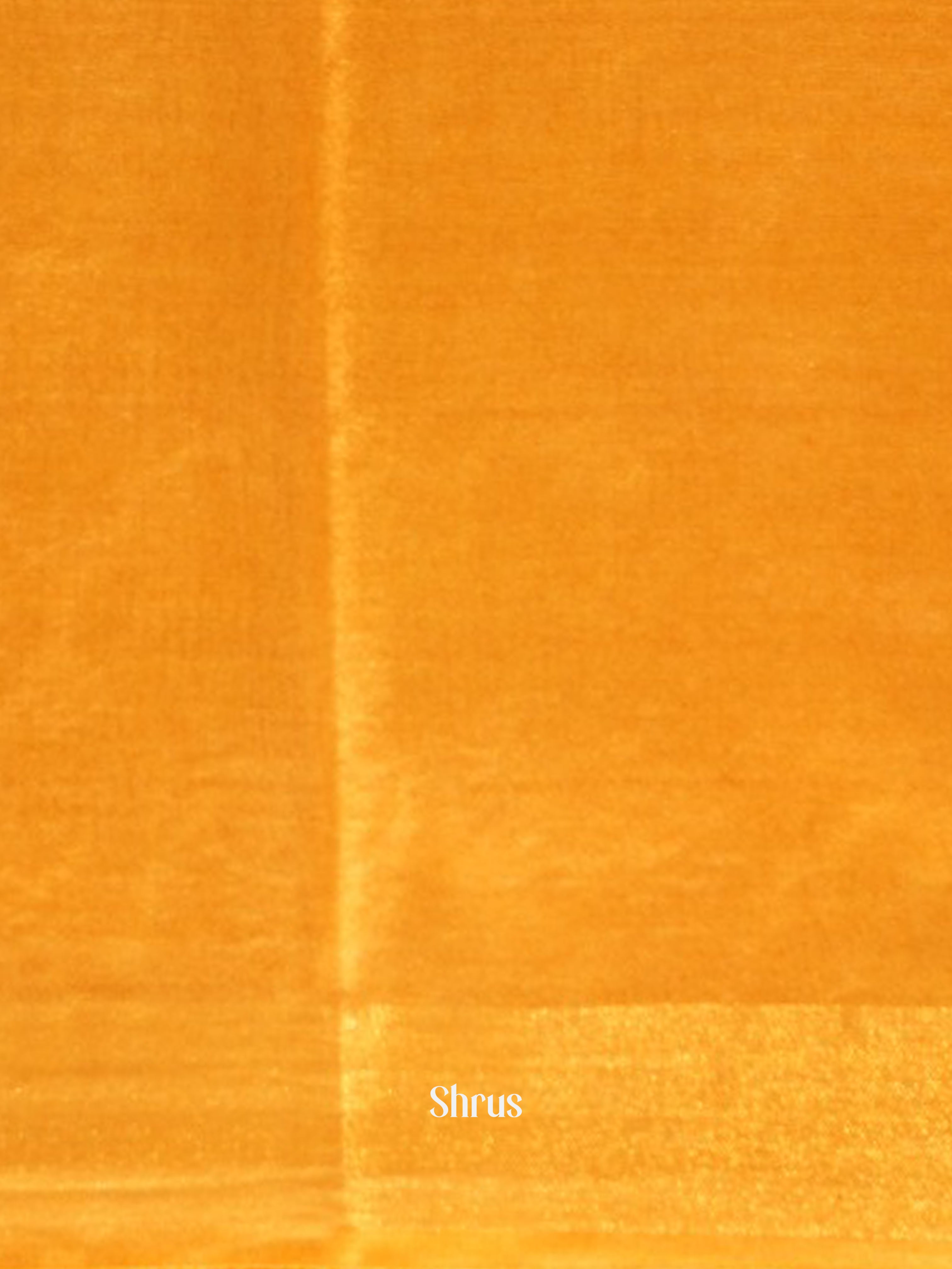 brown & Mustard- Shibori Saree