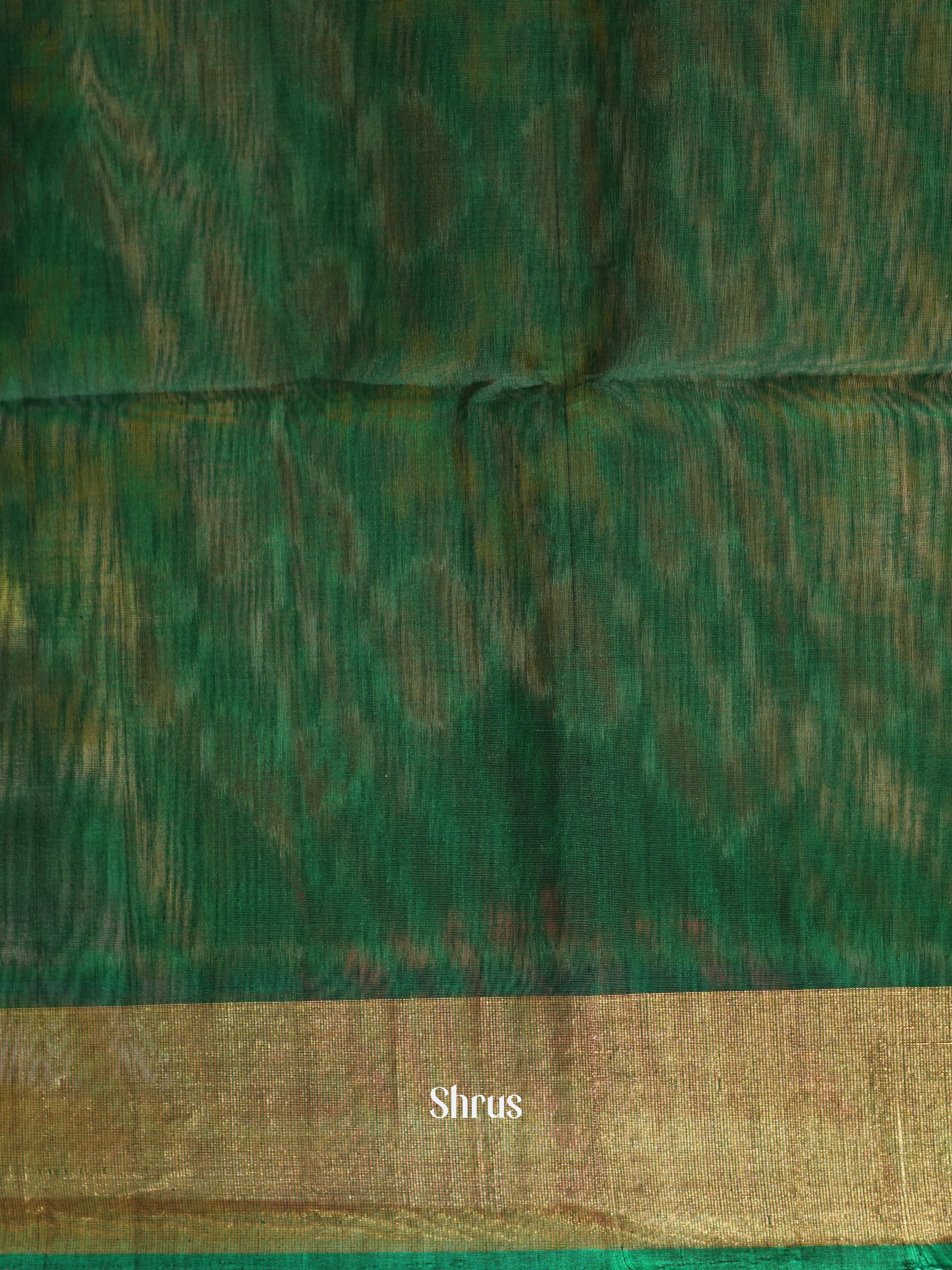 Purple & Green - Pochampally sico saree