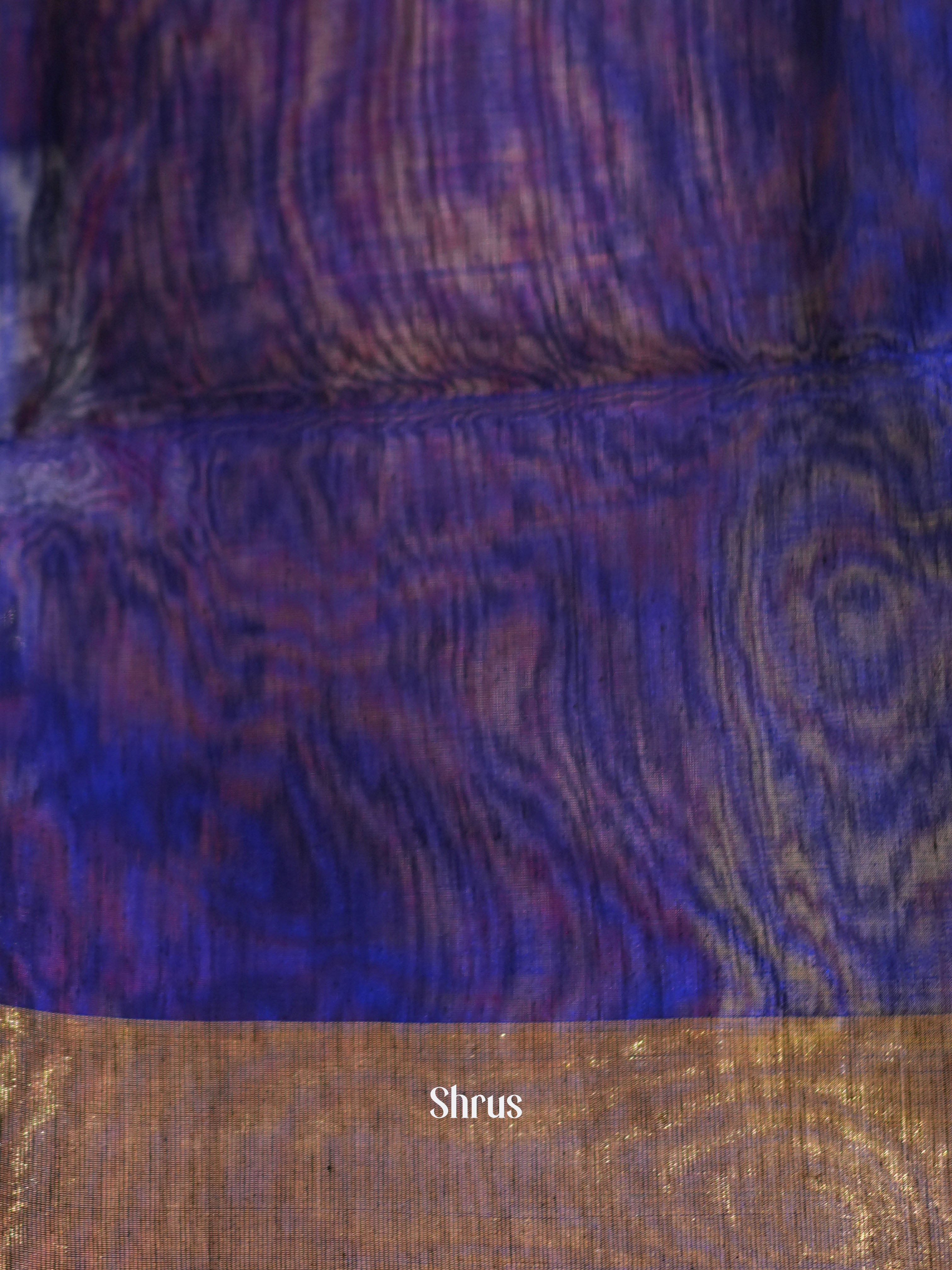 Red & Violet - Pochampally sico saree