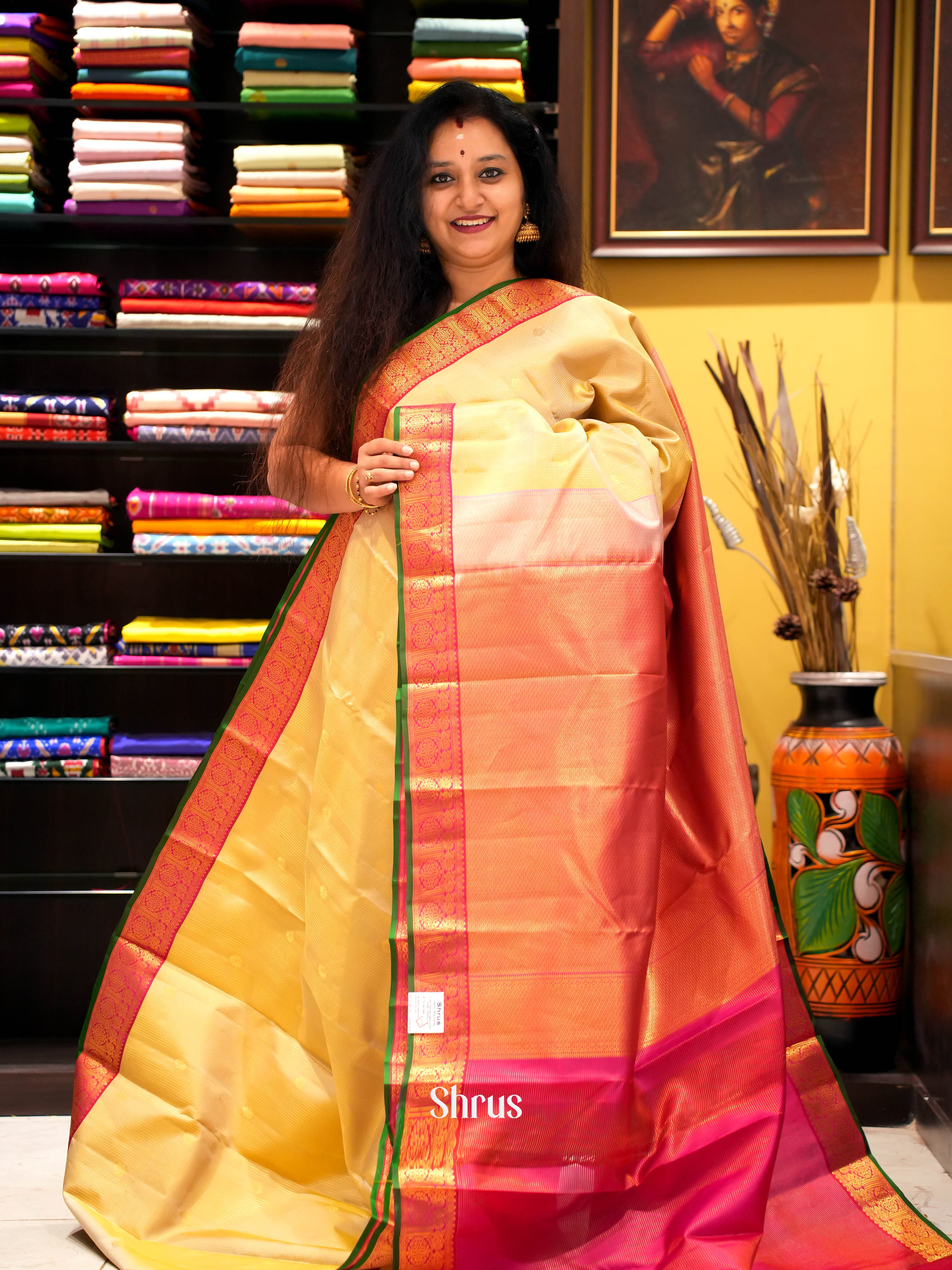 CHS01144 - Kanchipuram silk Saree