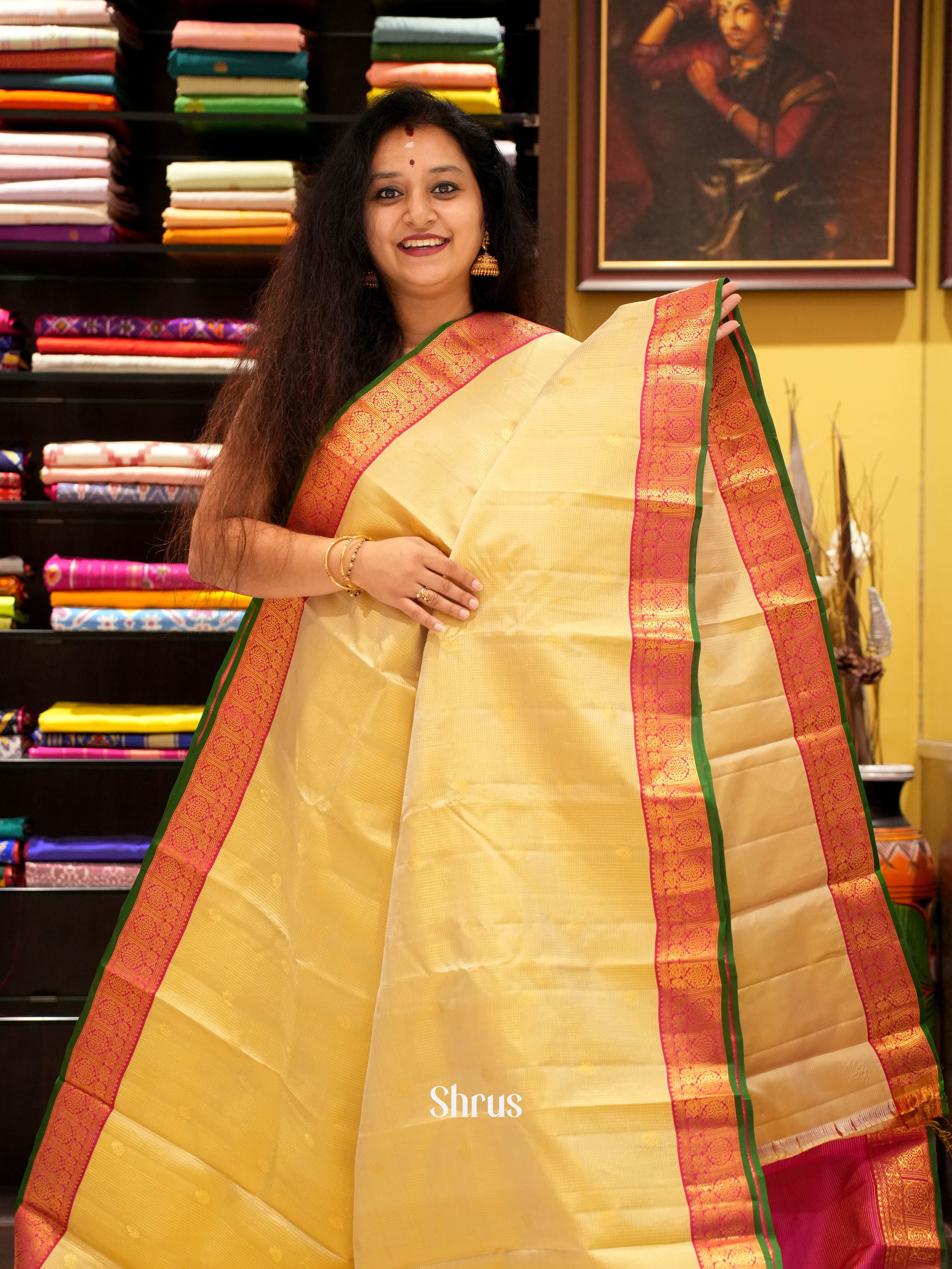 CHS01144 - Kanchipuram silk Saree