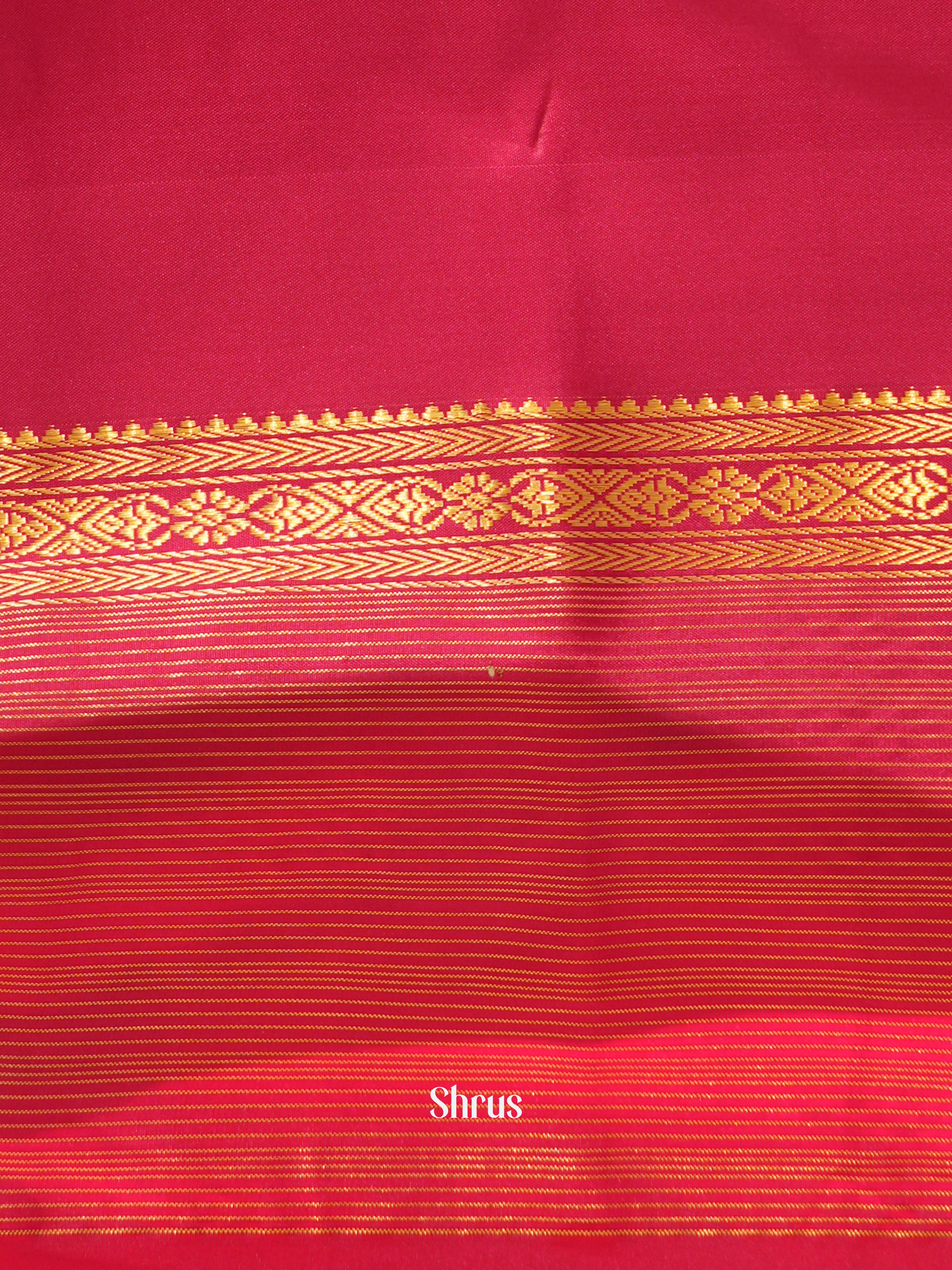 Green & Purple - Kanchipuram Silk Saree