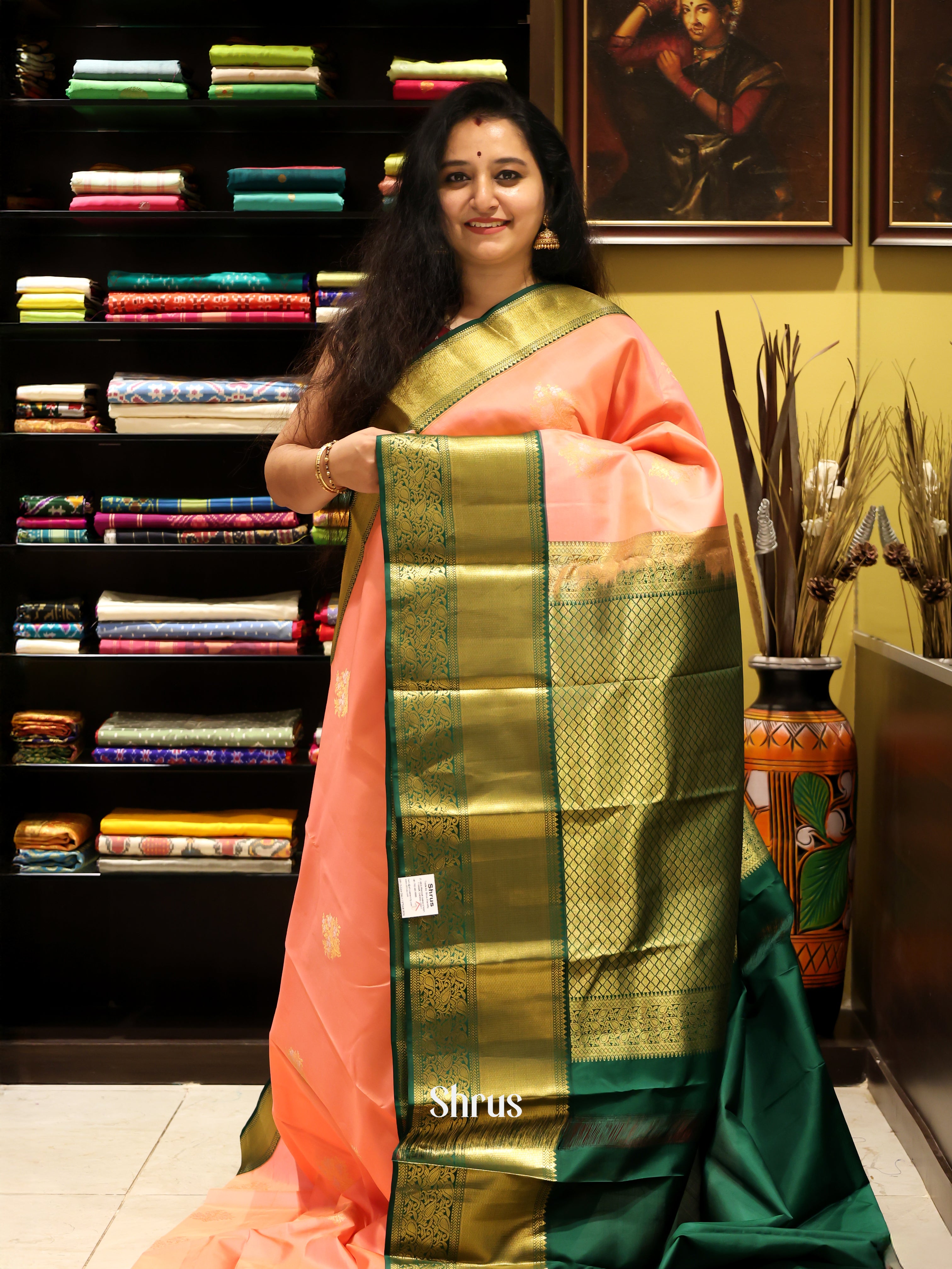 CHS01213 - Kanchipuram silk Saree