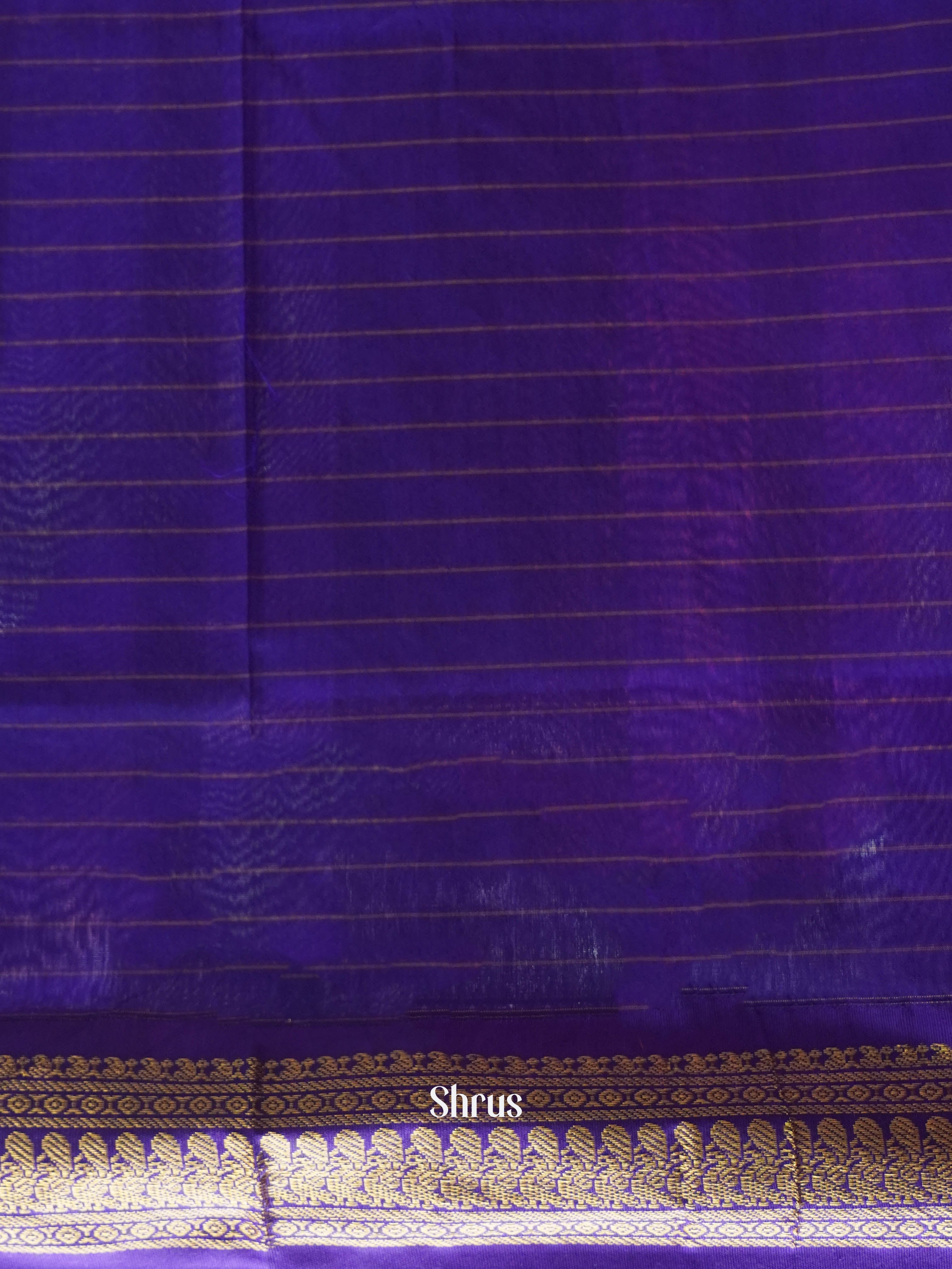 Pink & Purple - Kalyani Cotton Saree