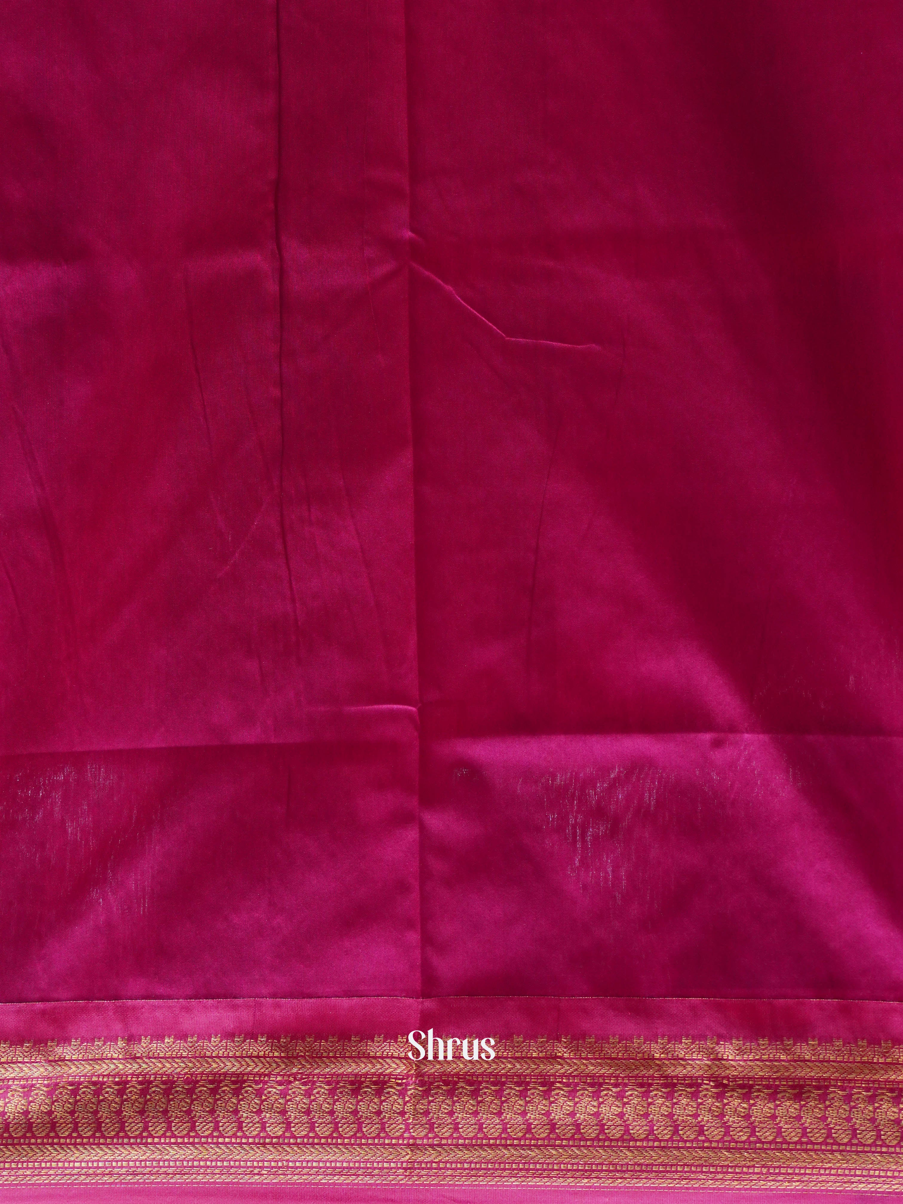 Green & Pink - Kalyani Cotton Saree