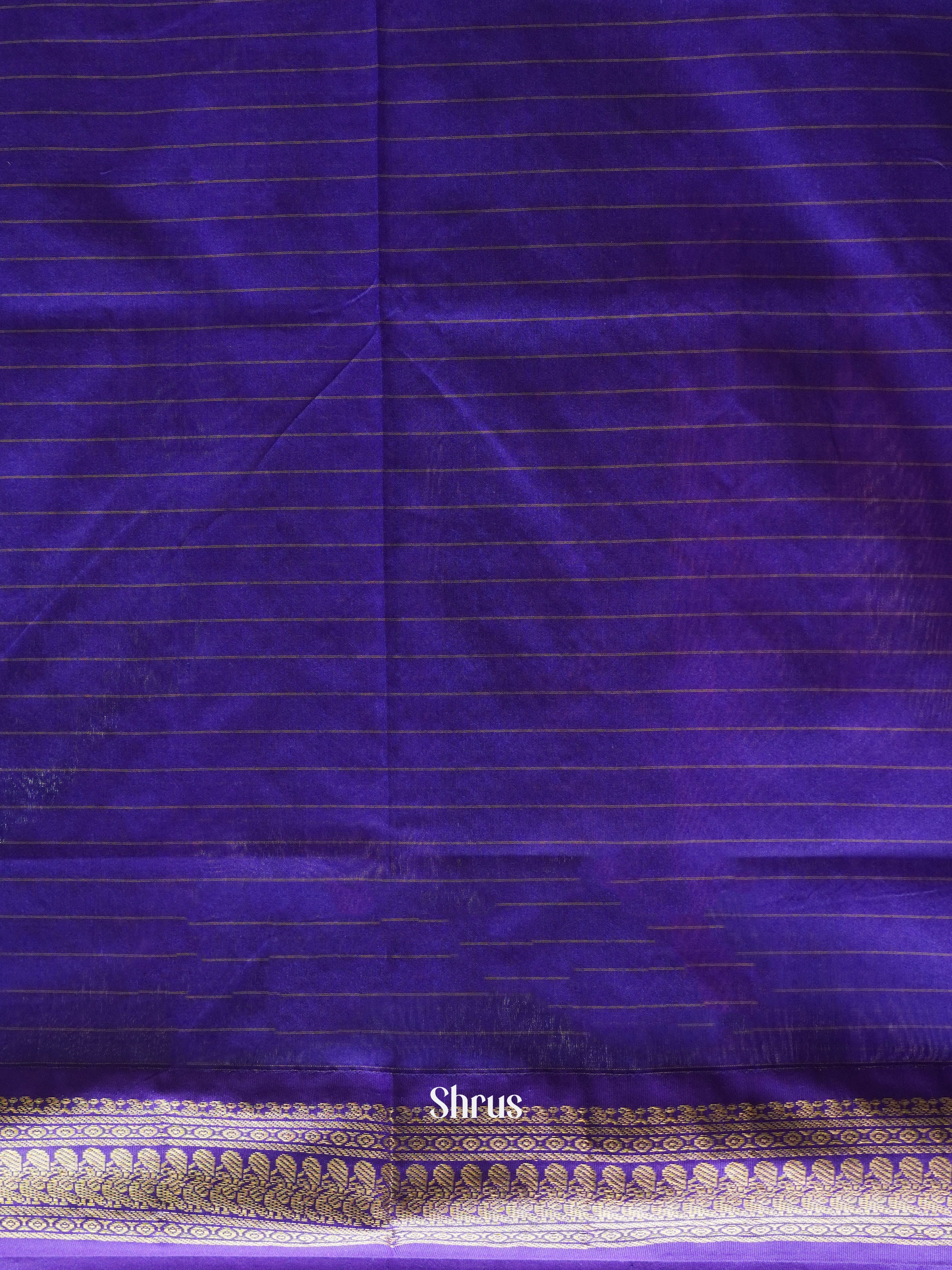 Green & Purple -  Kalyani Cotton Saree