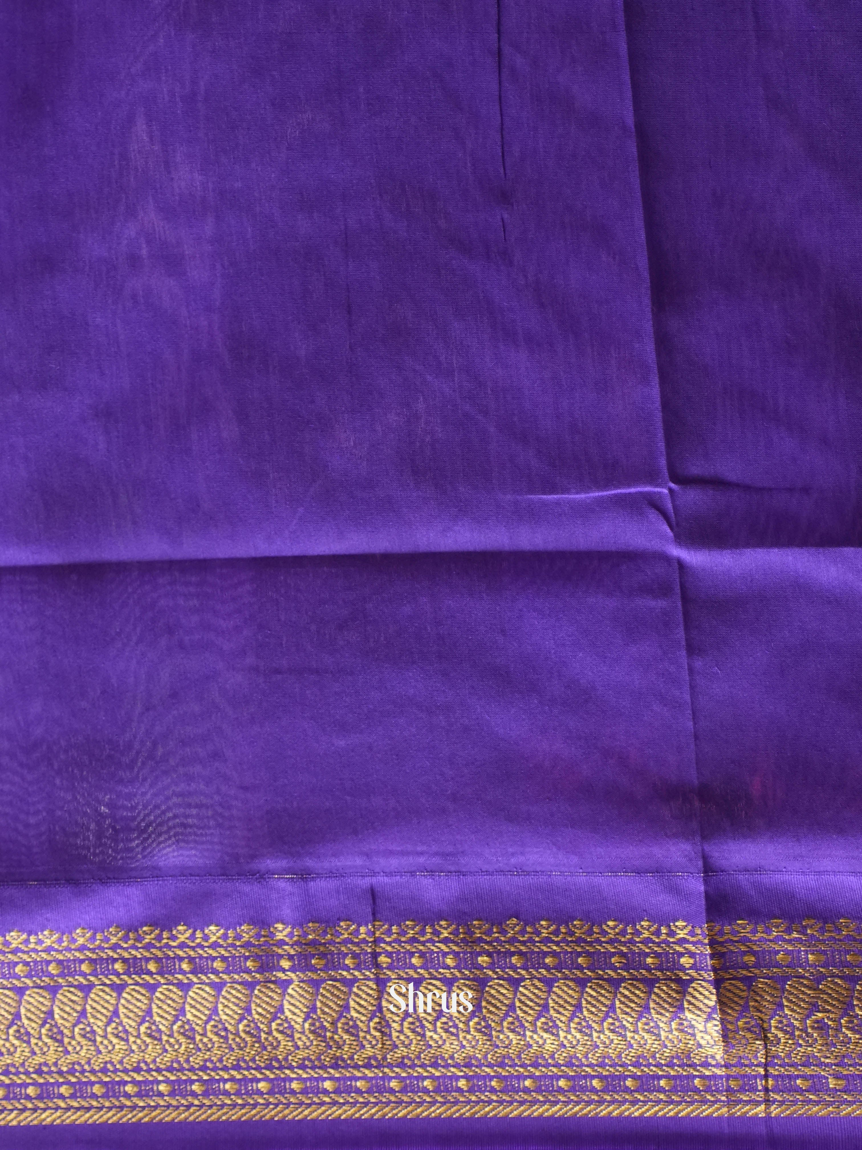 Pink & Lavender - Kalyani Cotton Saree