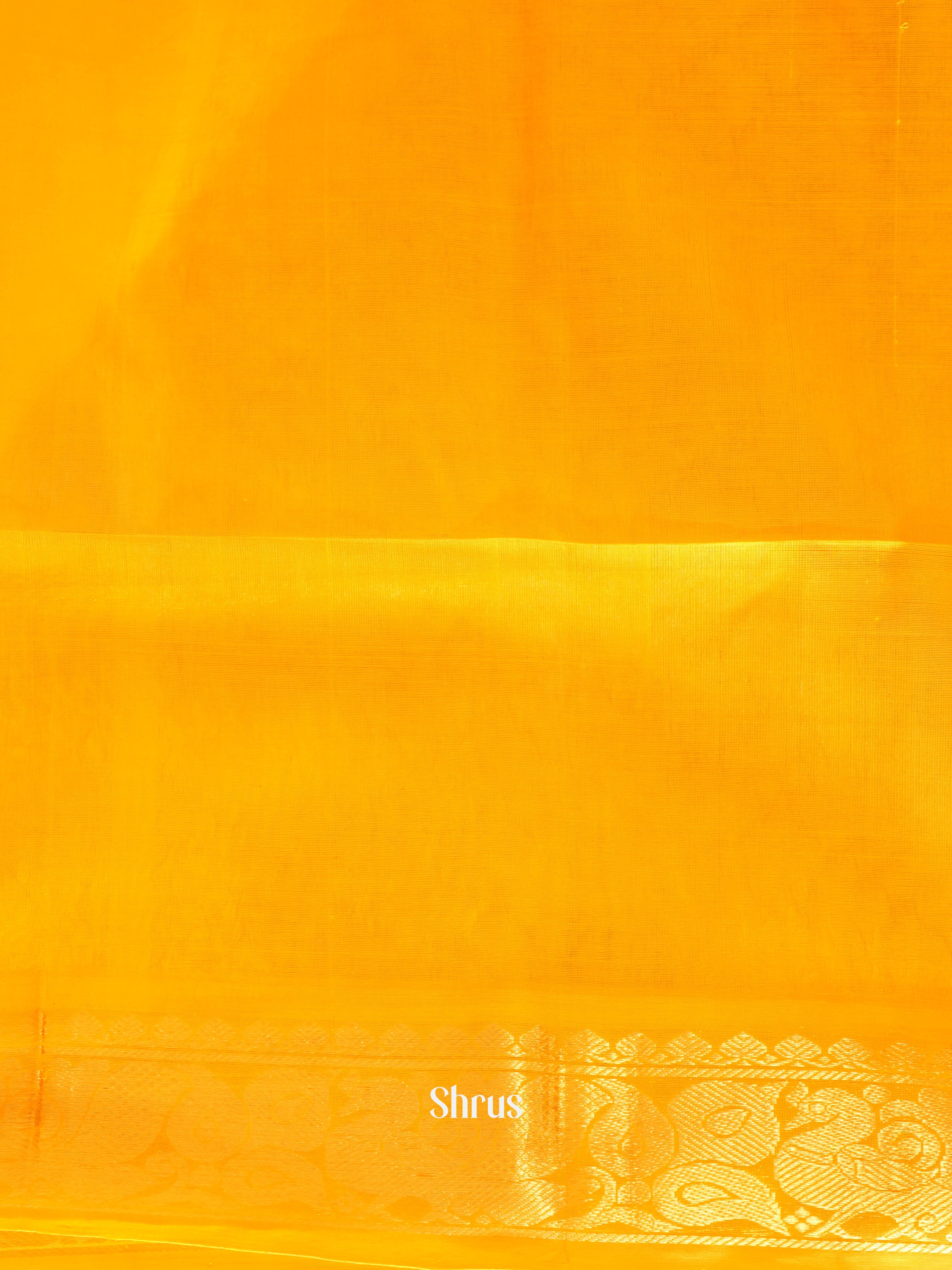 Green & Yellow - Silk Cotton Saree