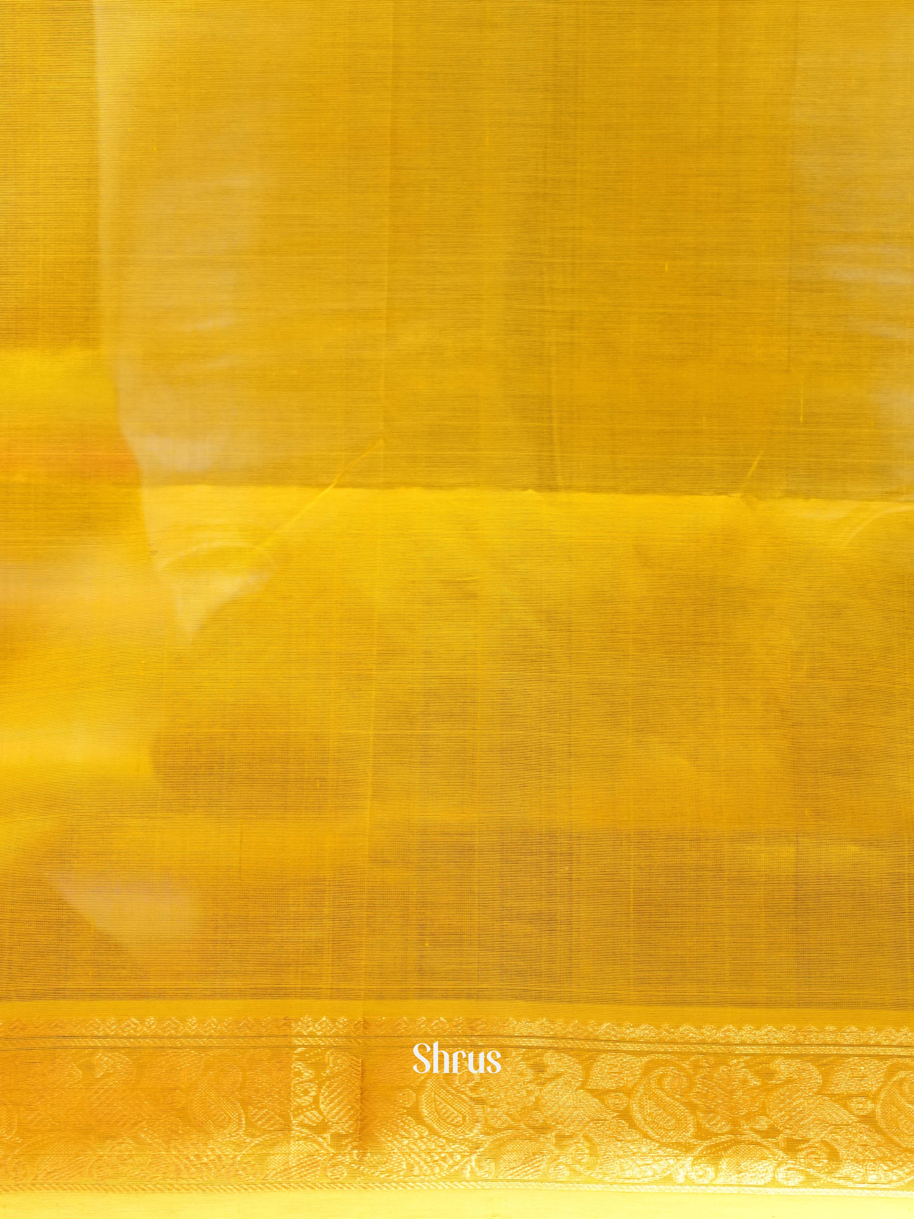 Violet & Yellow - Silk Cotton Saree