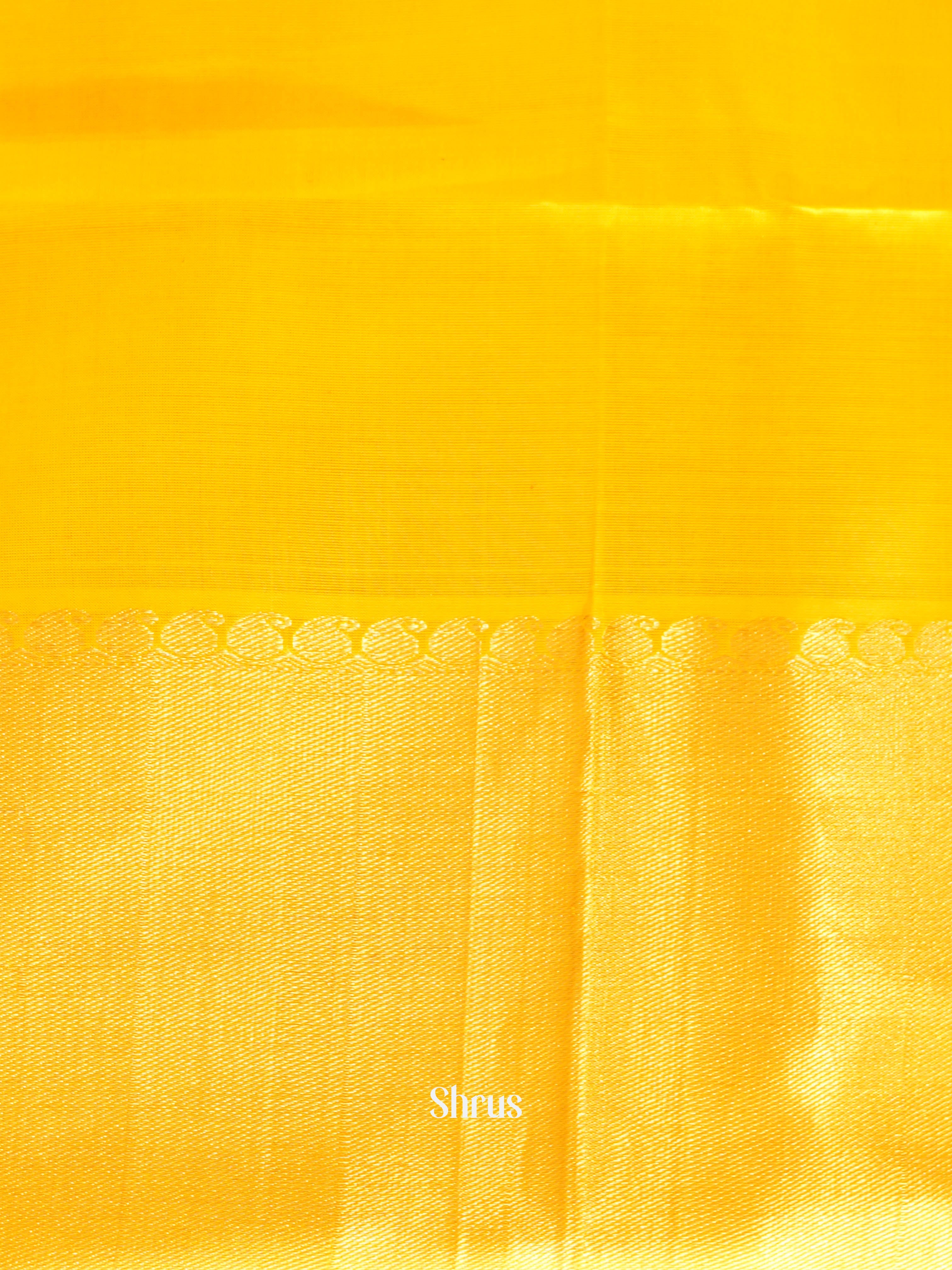 Yellow(single Tone) - Silk Cotton Saree