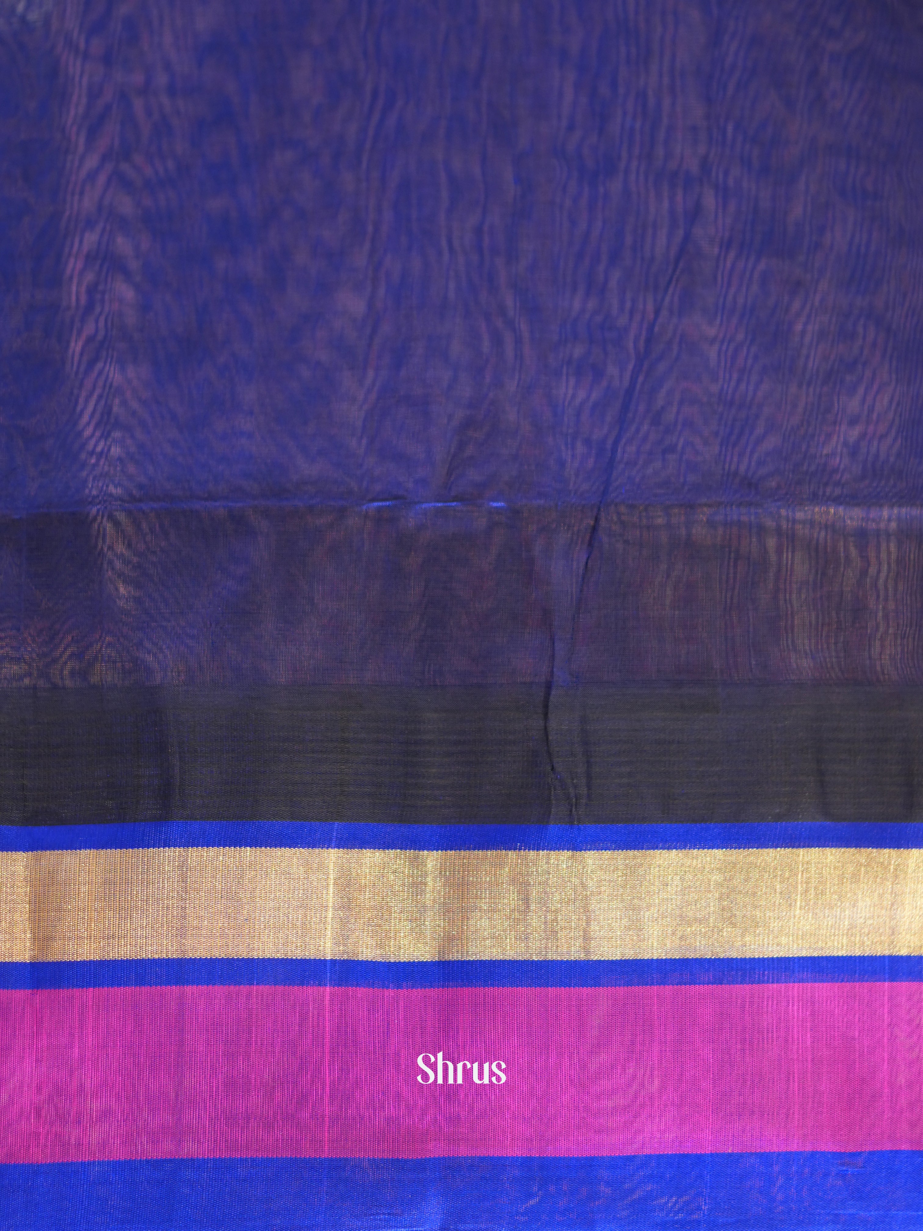 Green & Blue - Silk Cotton Saree