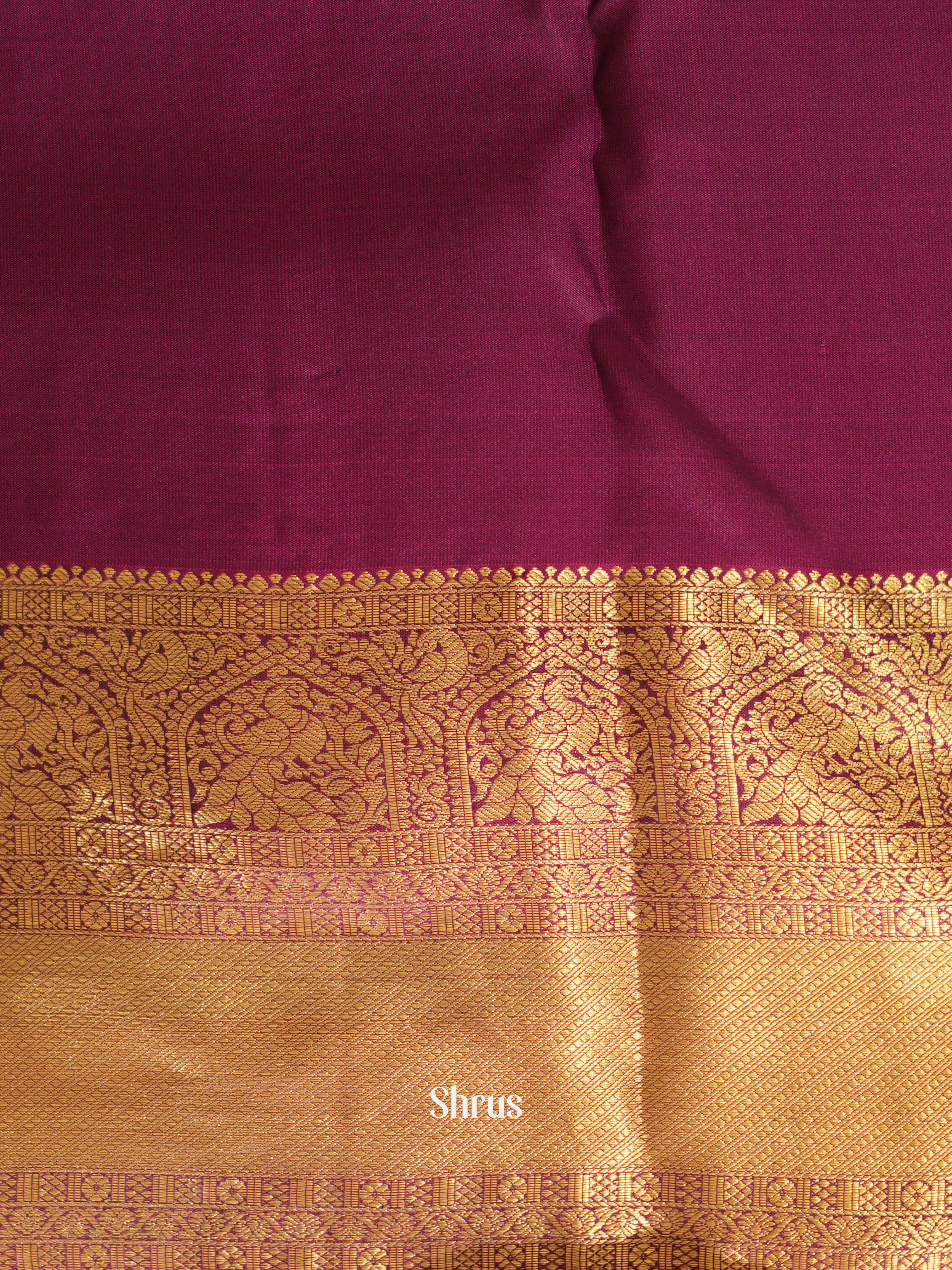 Blue & Yellow - Silk Cotton Saree