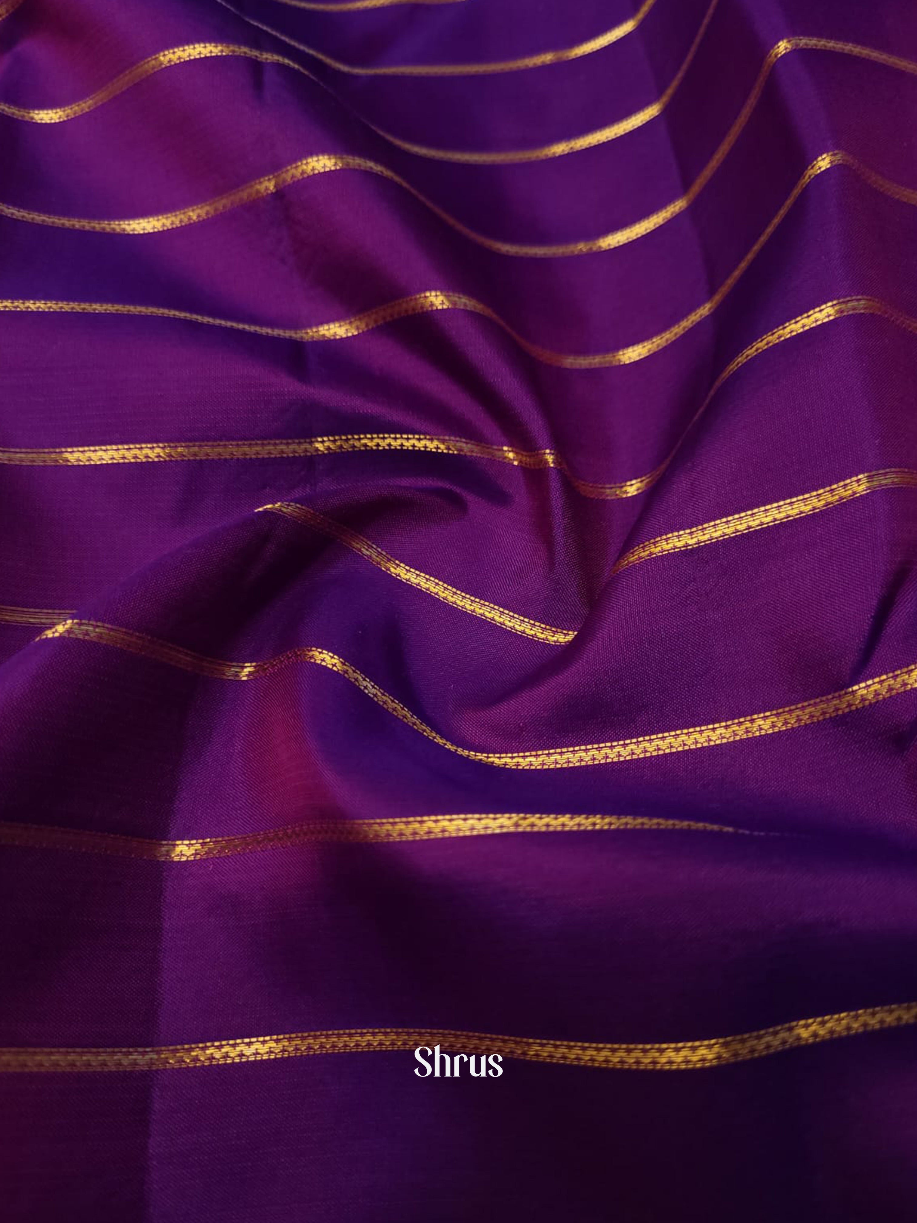 Vadamalli & Majenta - Kanchipuram silk Saree