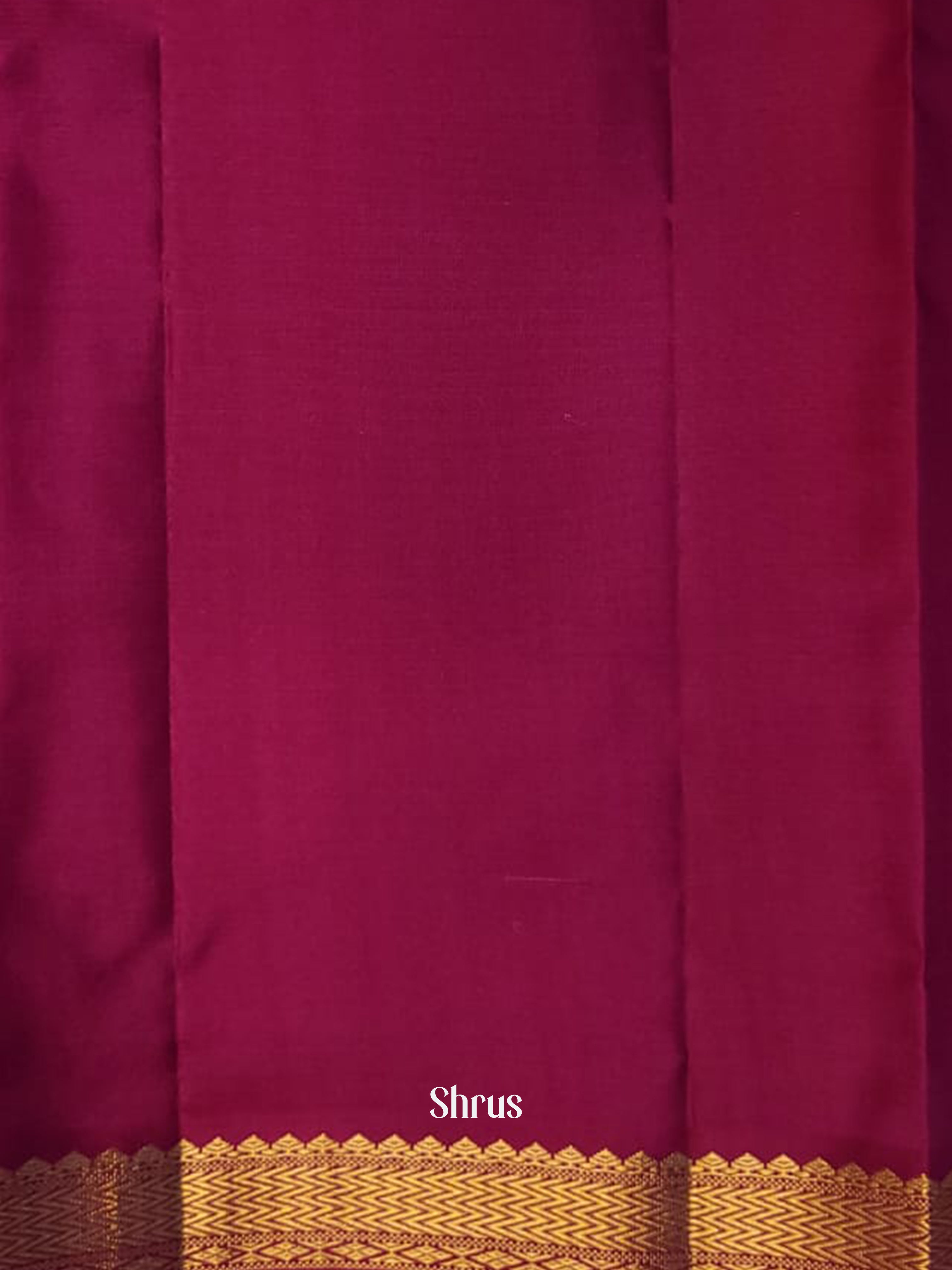 Honey & Pink - Kanchipuram silk Saree