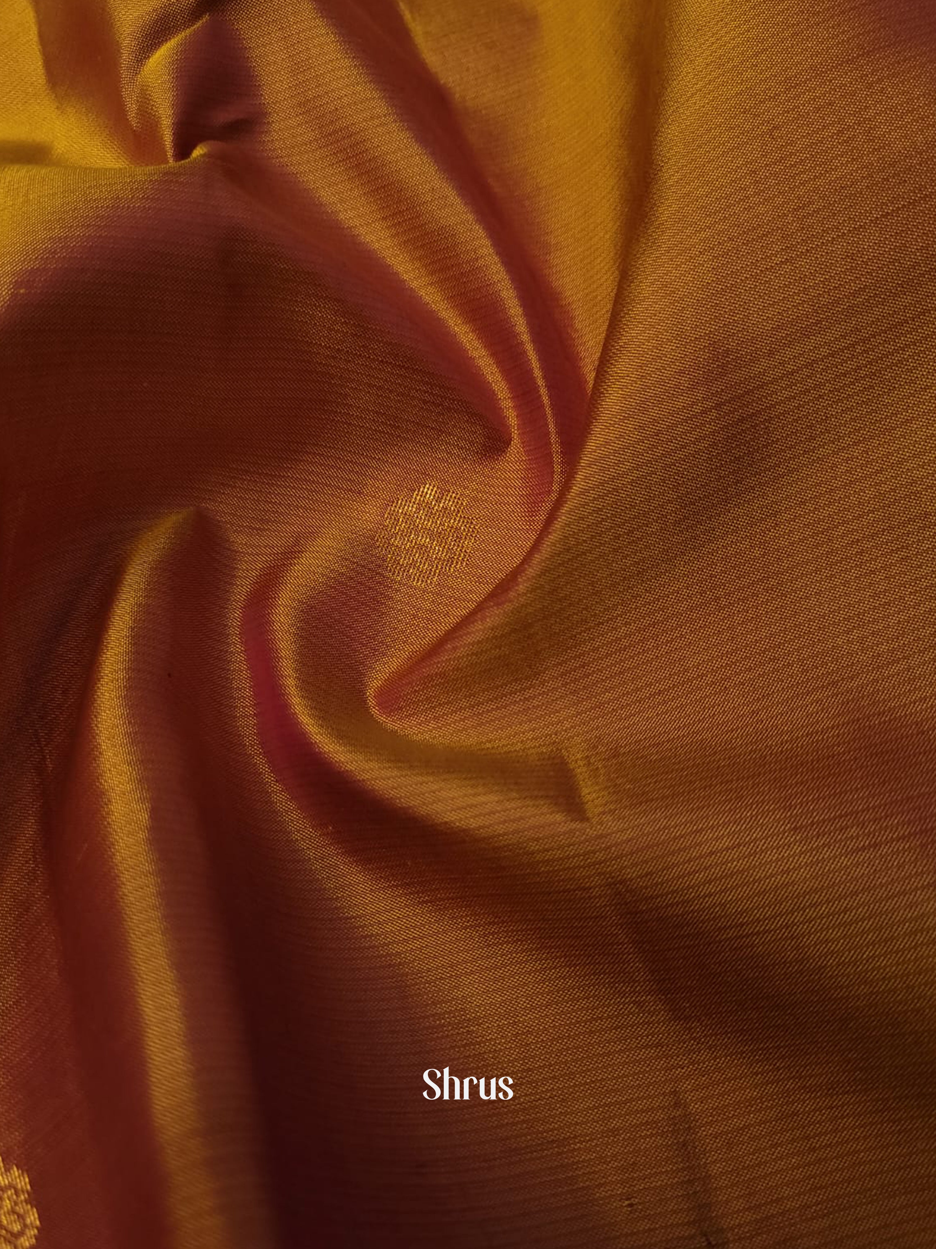 Honey & Pink - Kanchipuram silk Saree