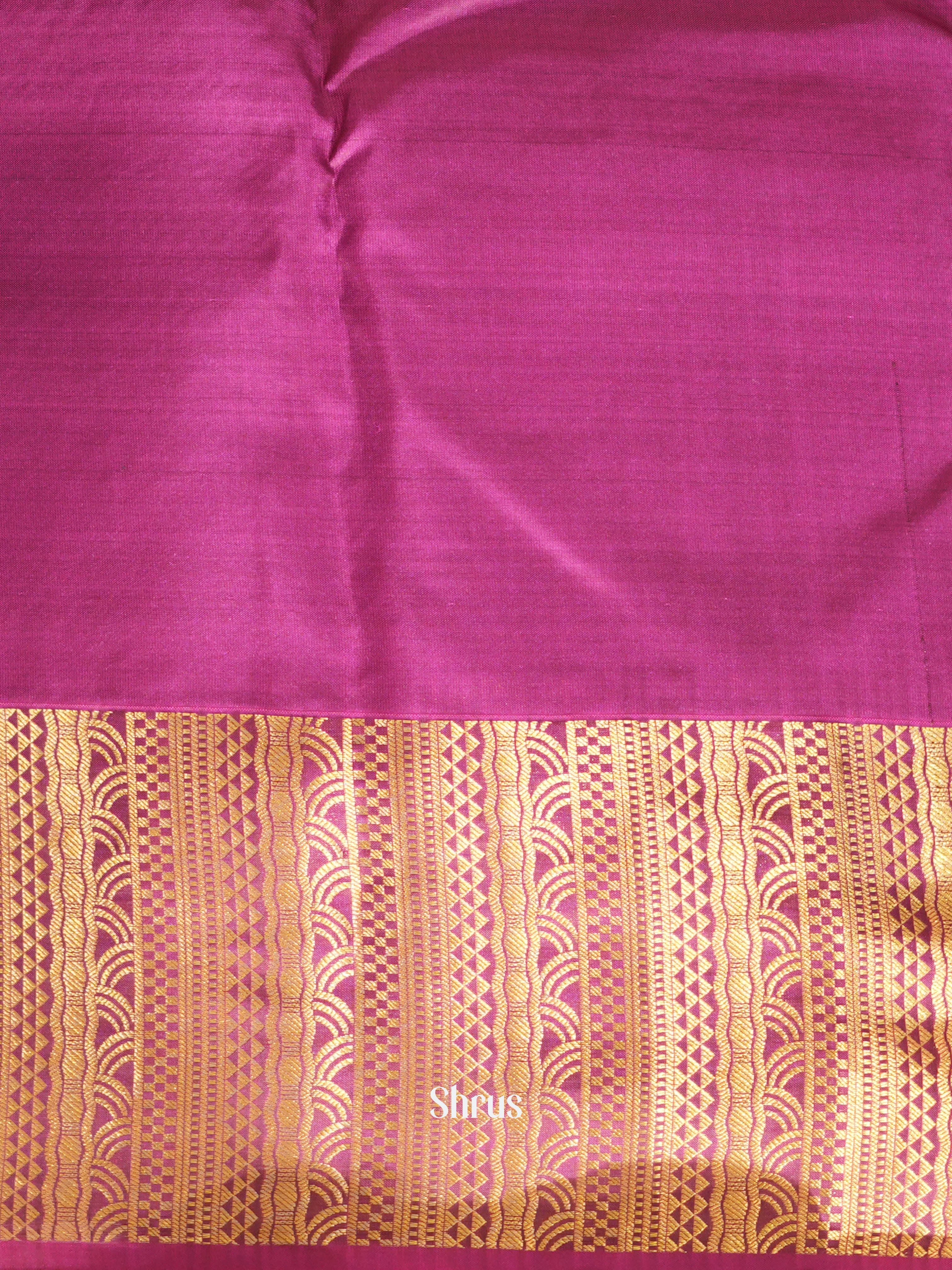 CHS05265 - Kanchipuram halfpure Saree