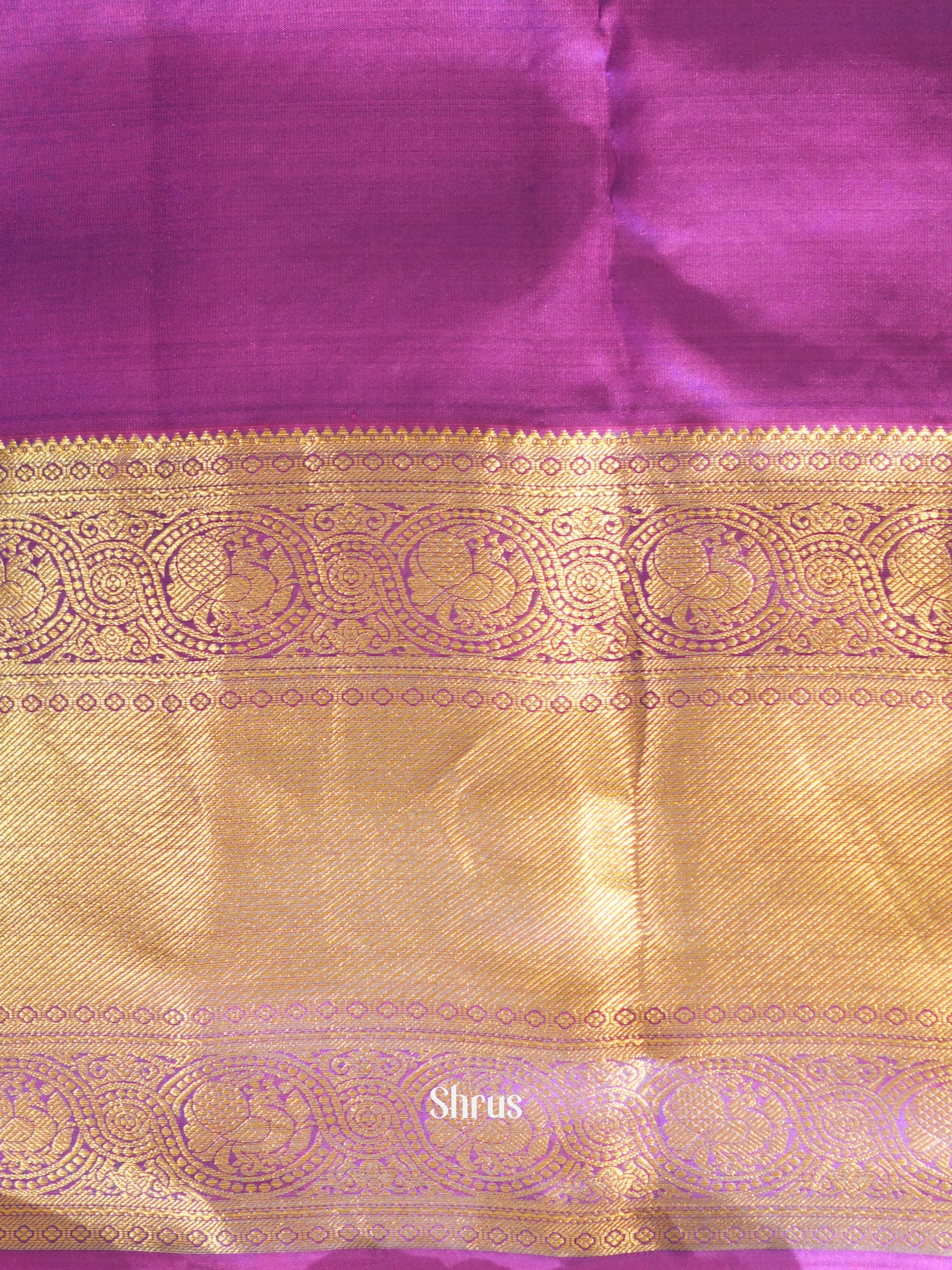 CHS05285 - Kanchipuram halfpure Saree