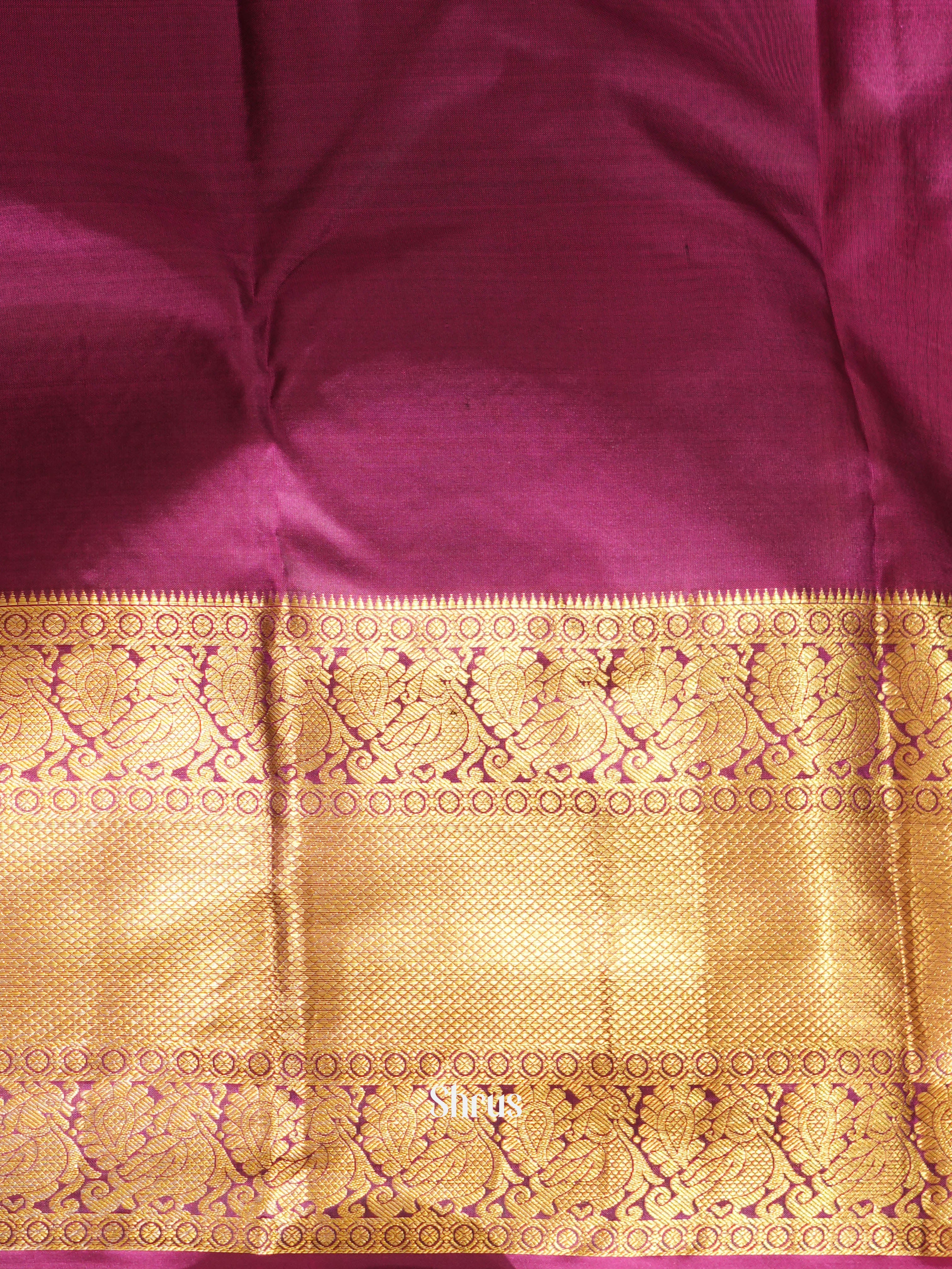 CHS05287 - Kanchipuram halfpure Saree