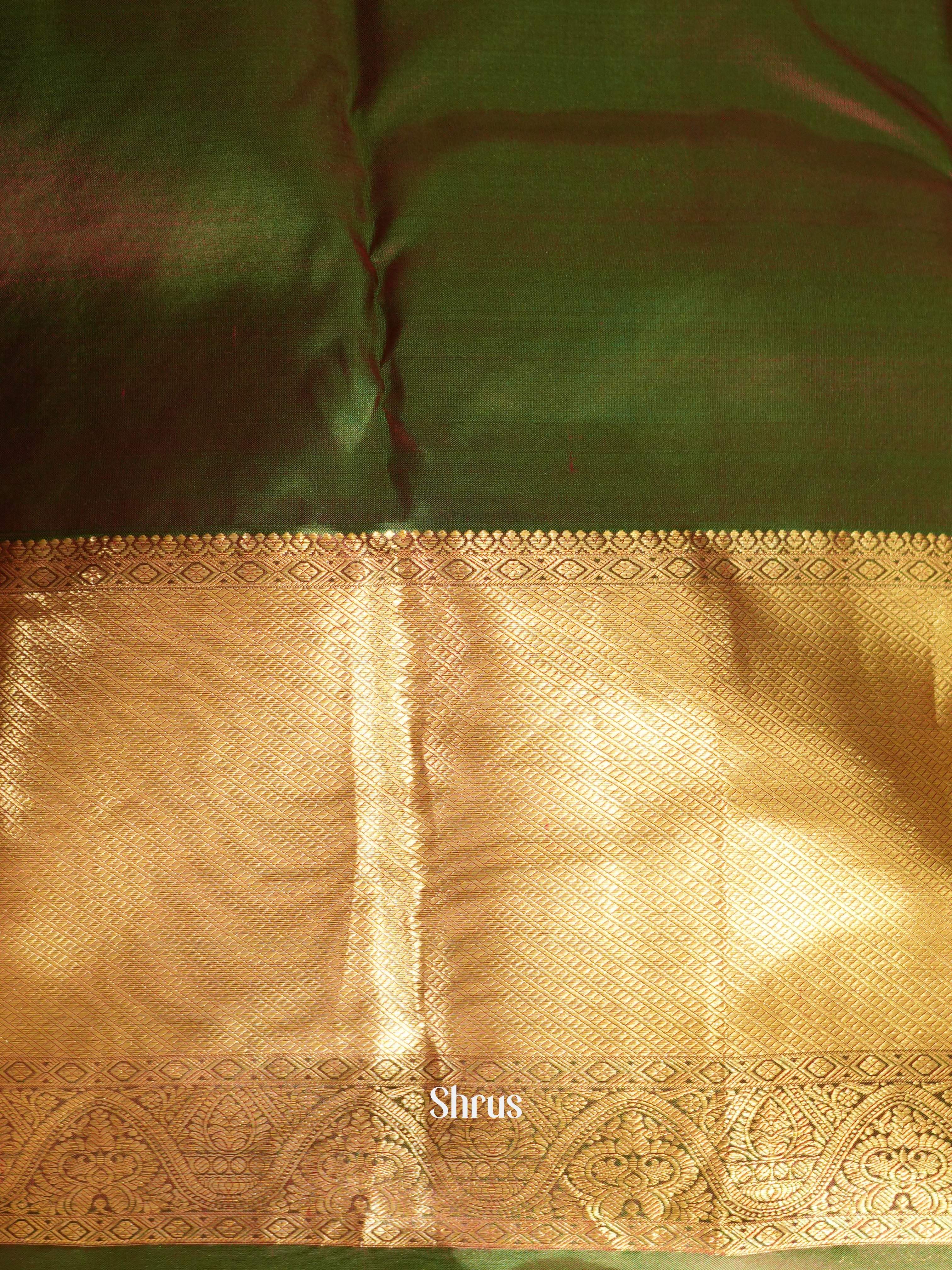 CHS05291 - Kanchipuram halfpure Saree