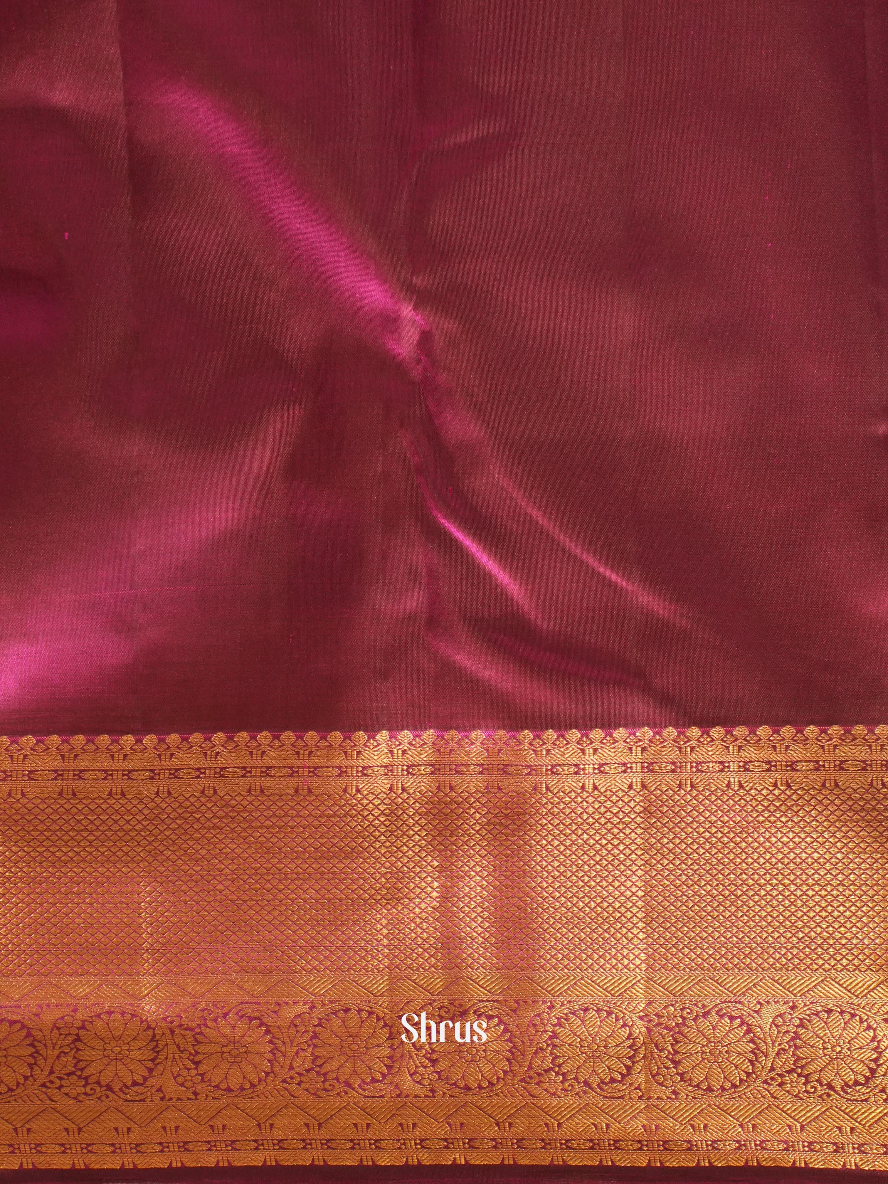 Pink & Purple - Kanchipuram silk Saree