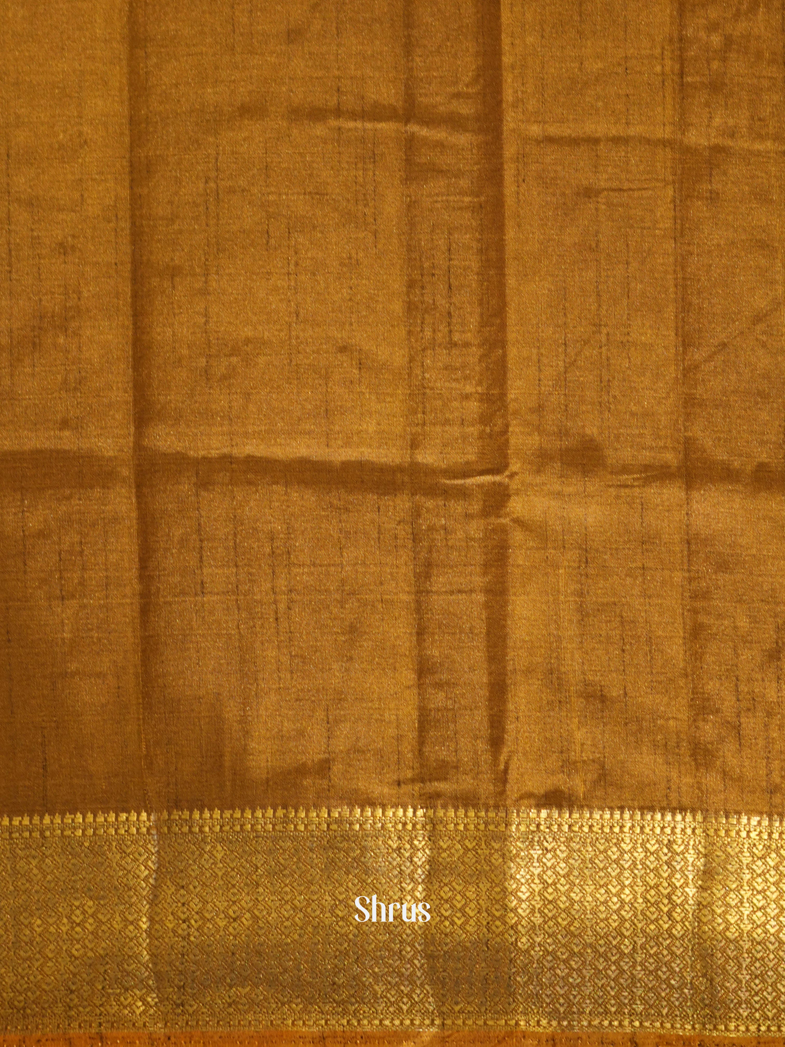 Brick & Brown - Semi patola Saree