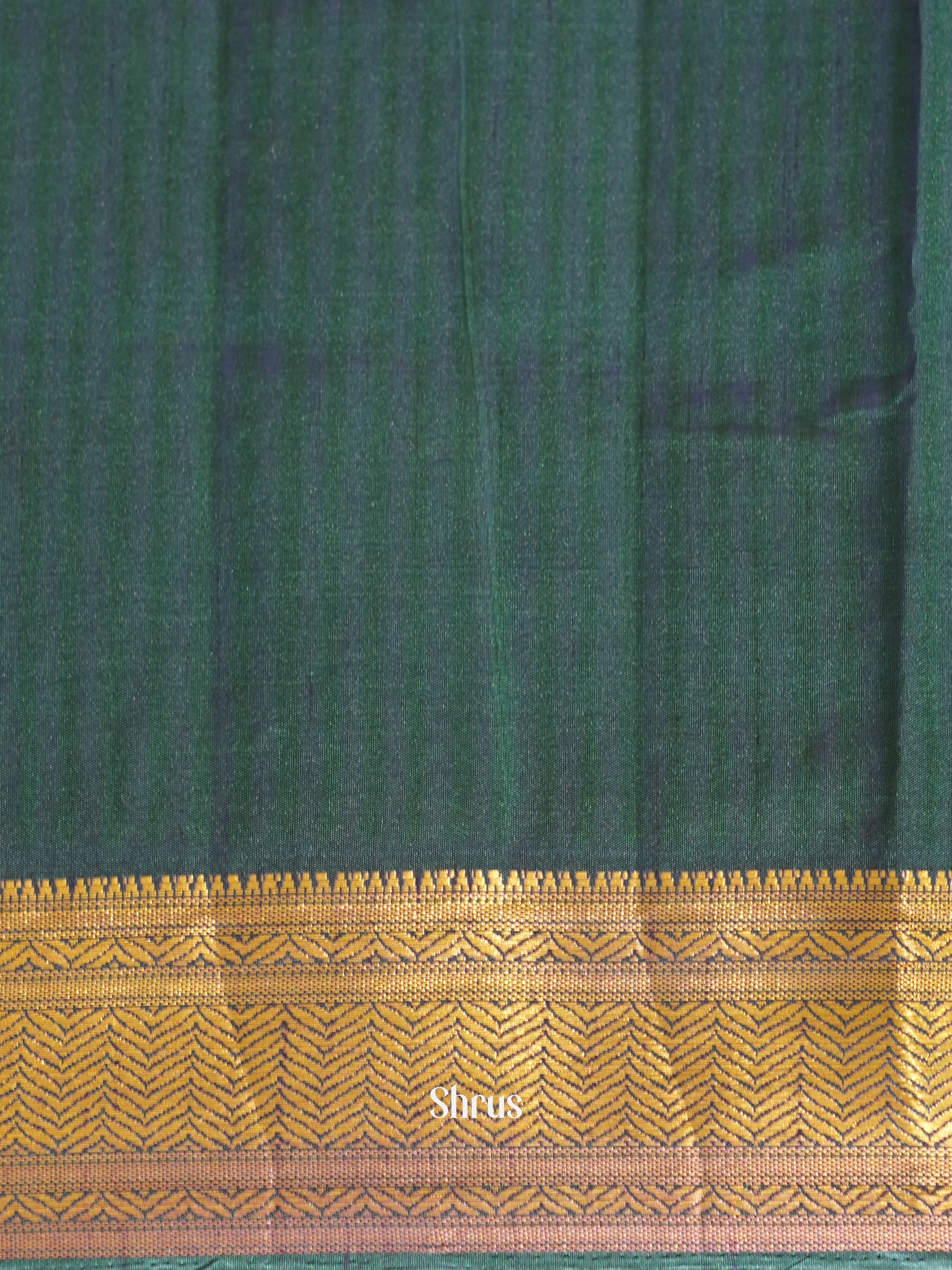 Teal & Blue - Semi patola Saree