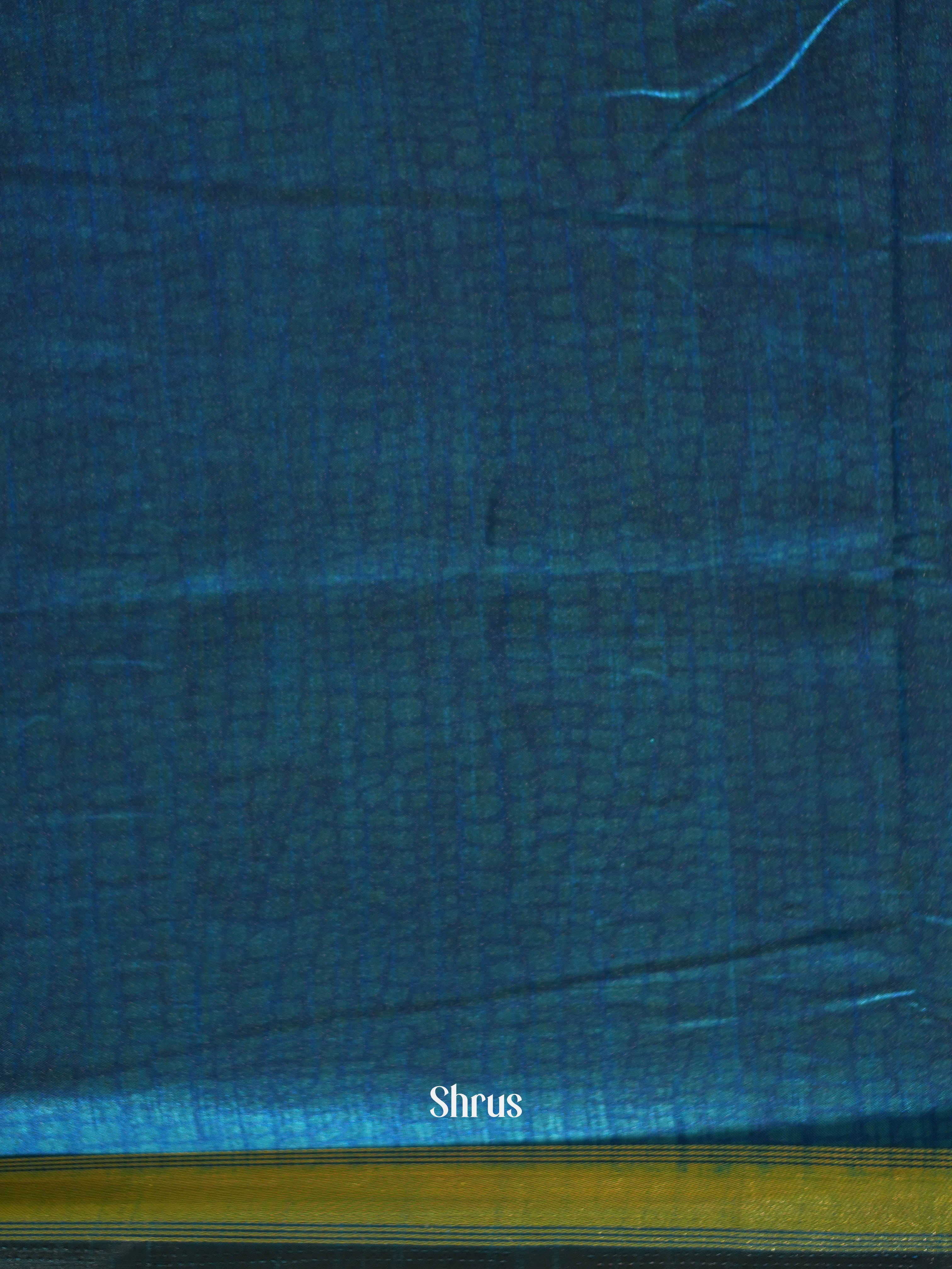 Blue & Teal - Semi patola Saree