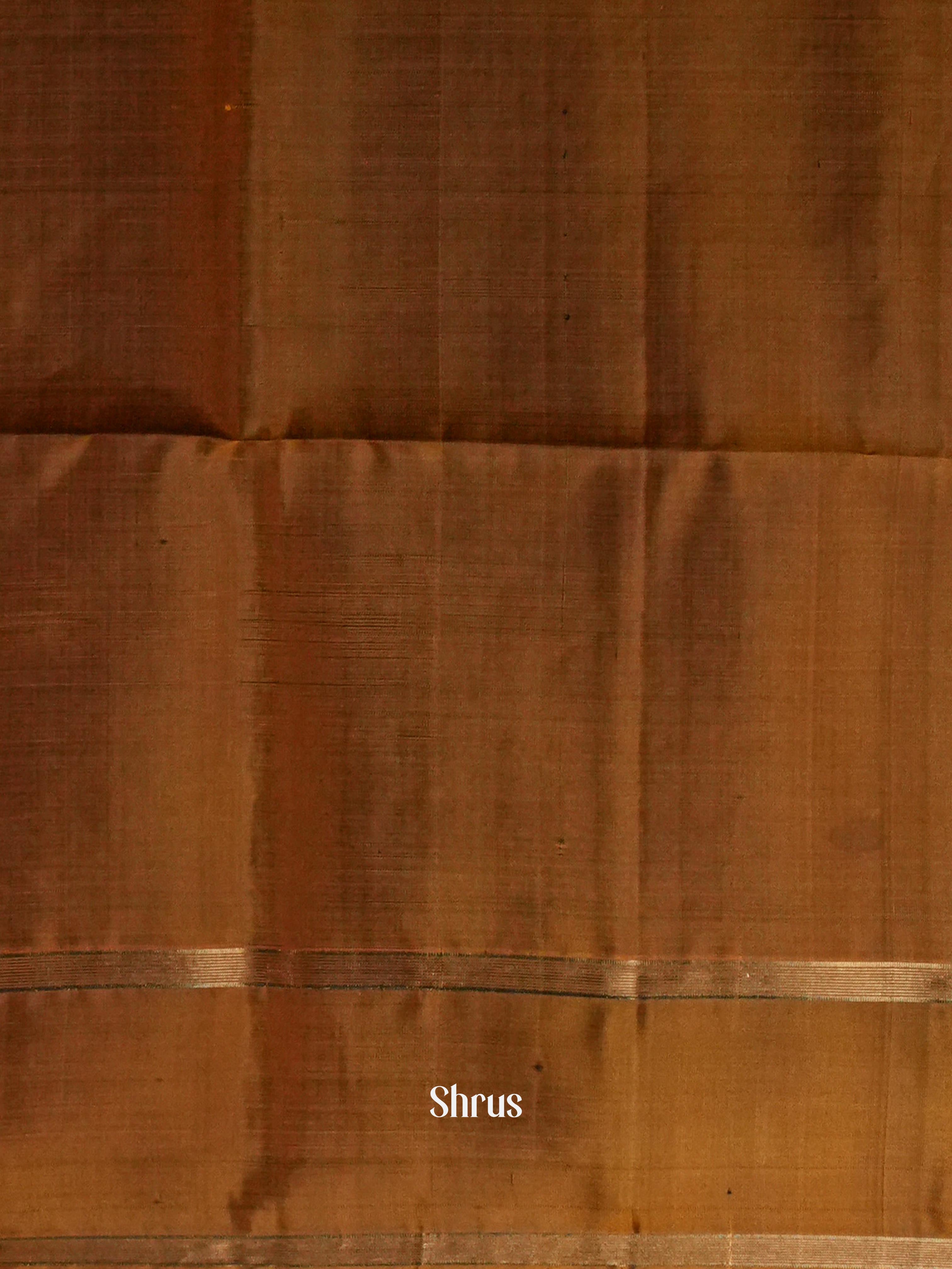 Shades Of Brown  - Soft Silk Saree