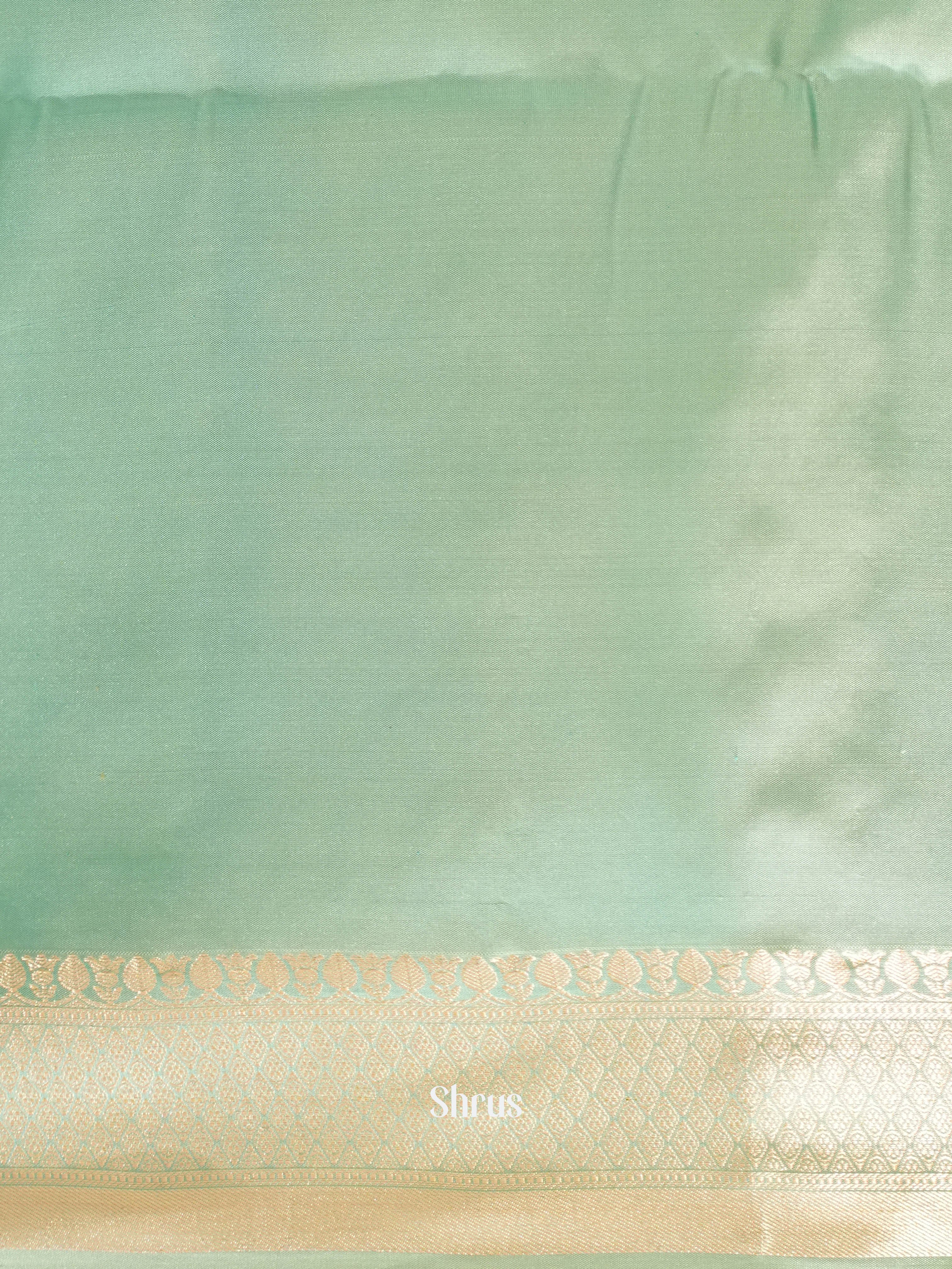 Pastel green(Single Tone) - Soft Silk Saree