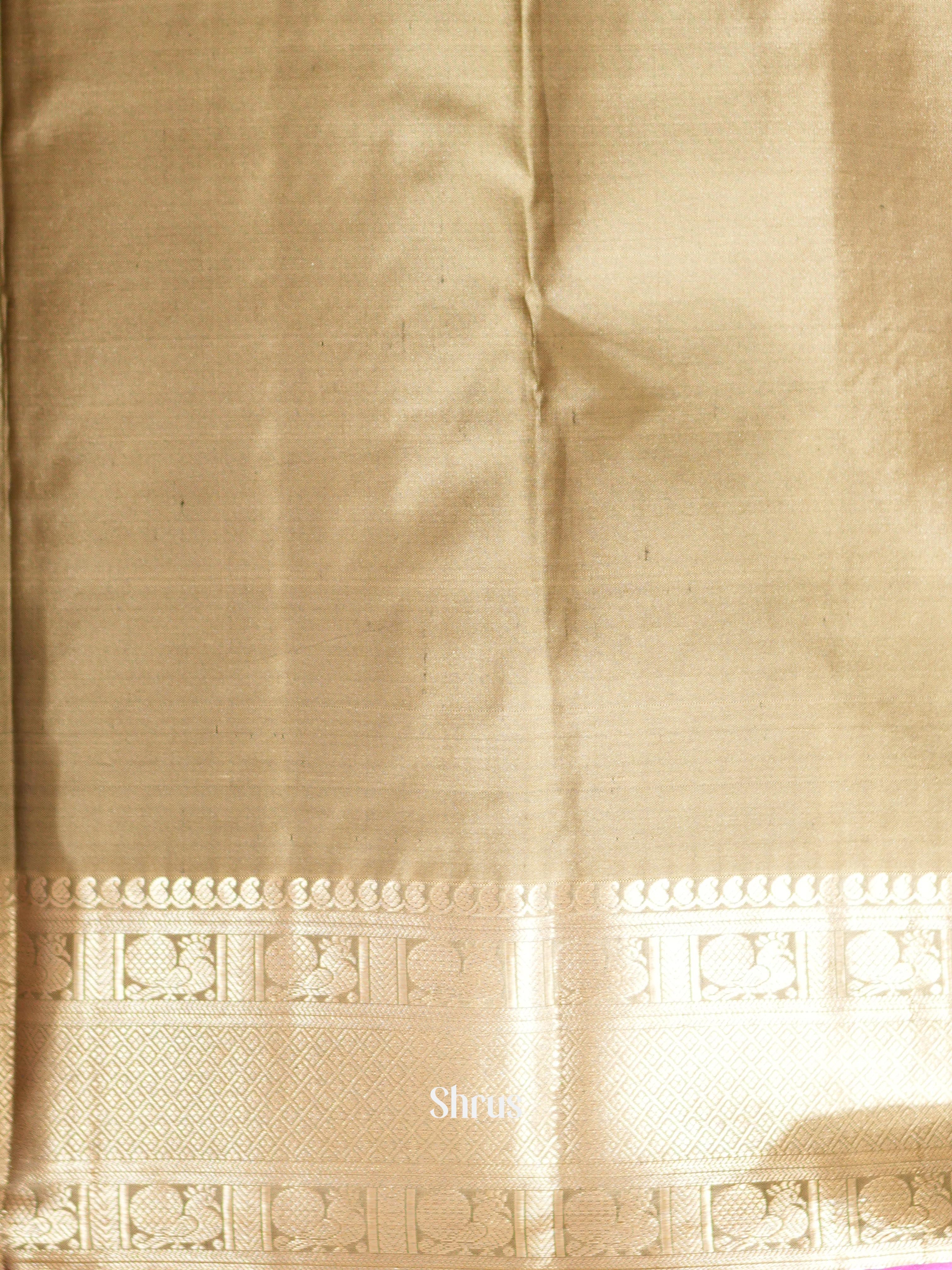 Black & Cream - Kanchi Border Soft Silk Saree