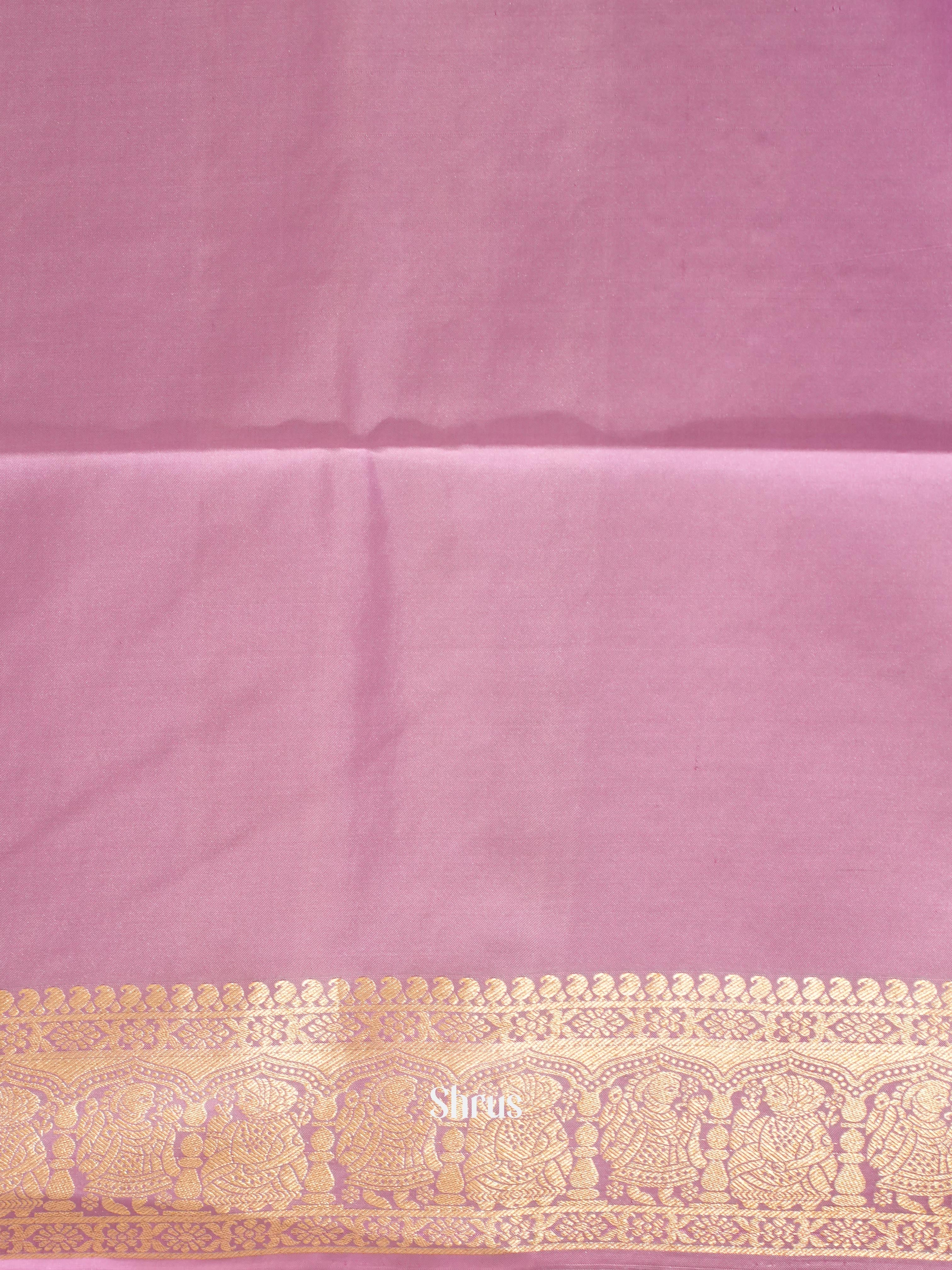 Purple (Single Tone) - Soft Silk Saree