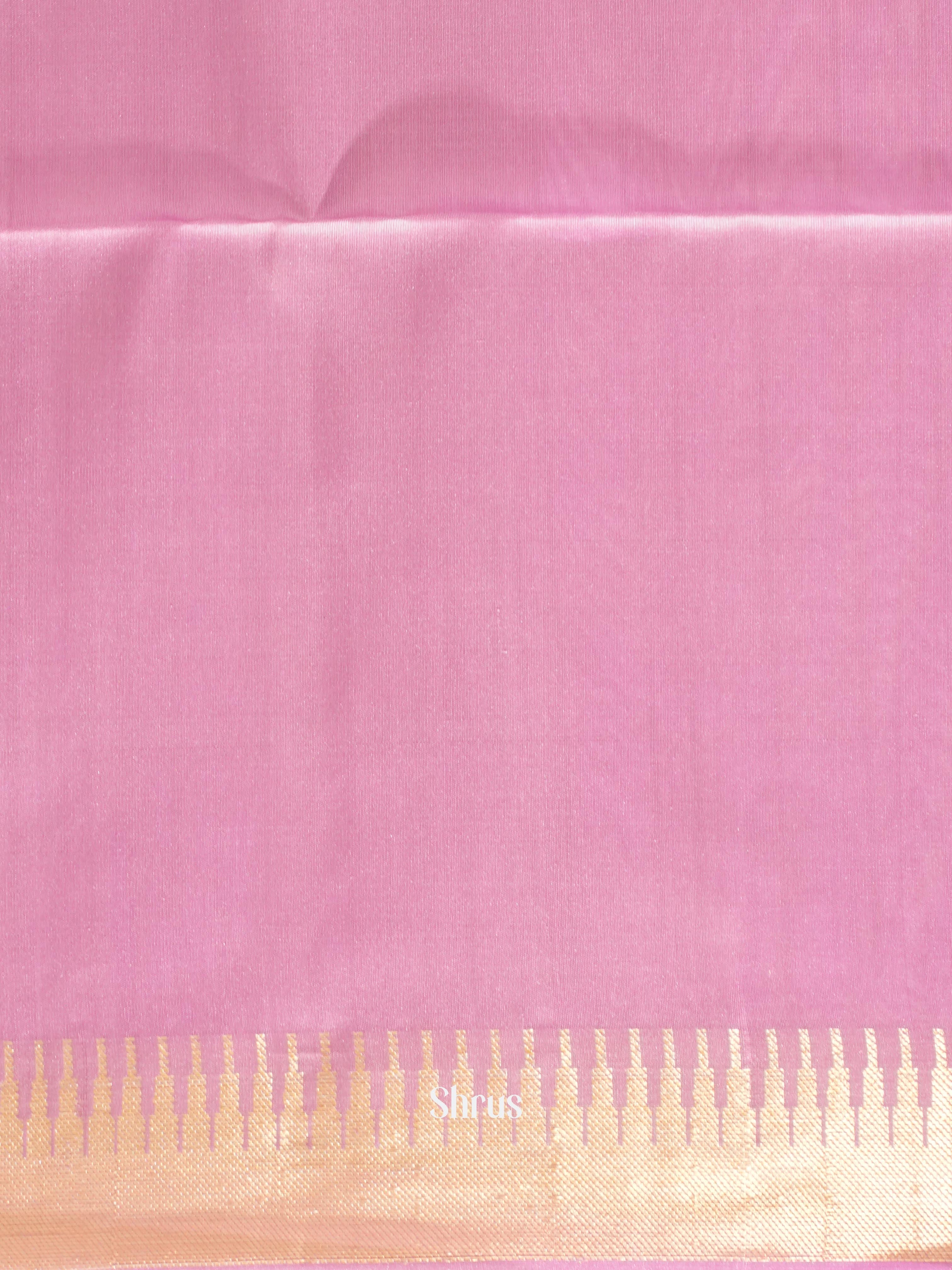 Lavender(Single Tone)  - Soft Silk Saree