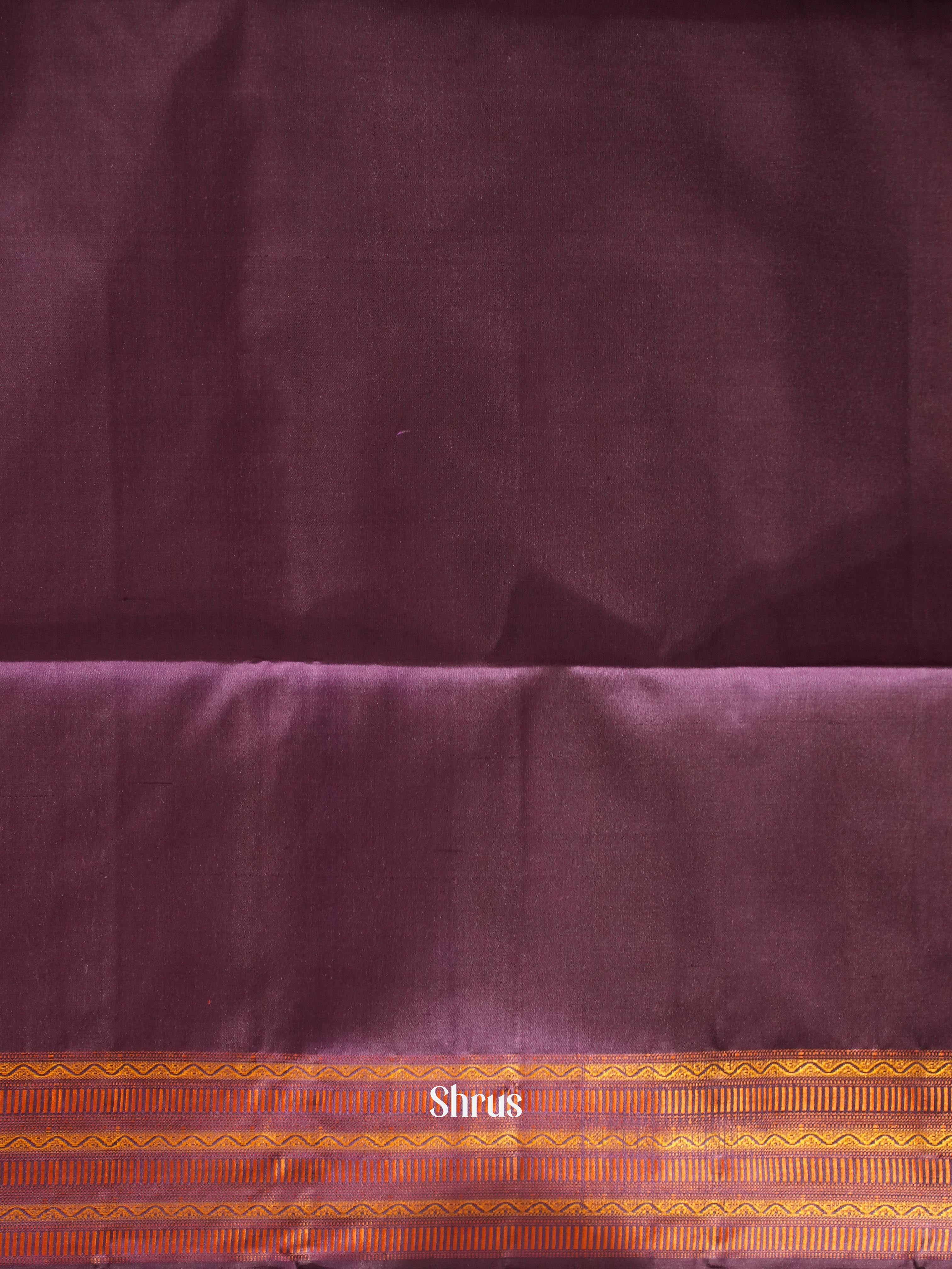 Purple (Single Tone) - Soft Silk Saree