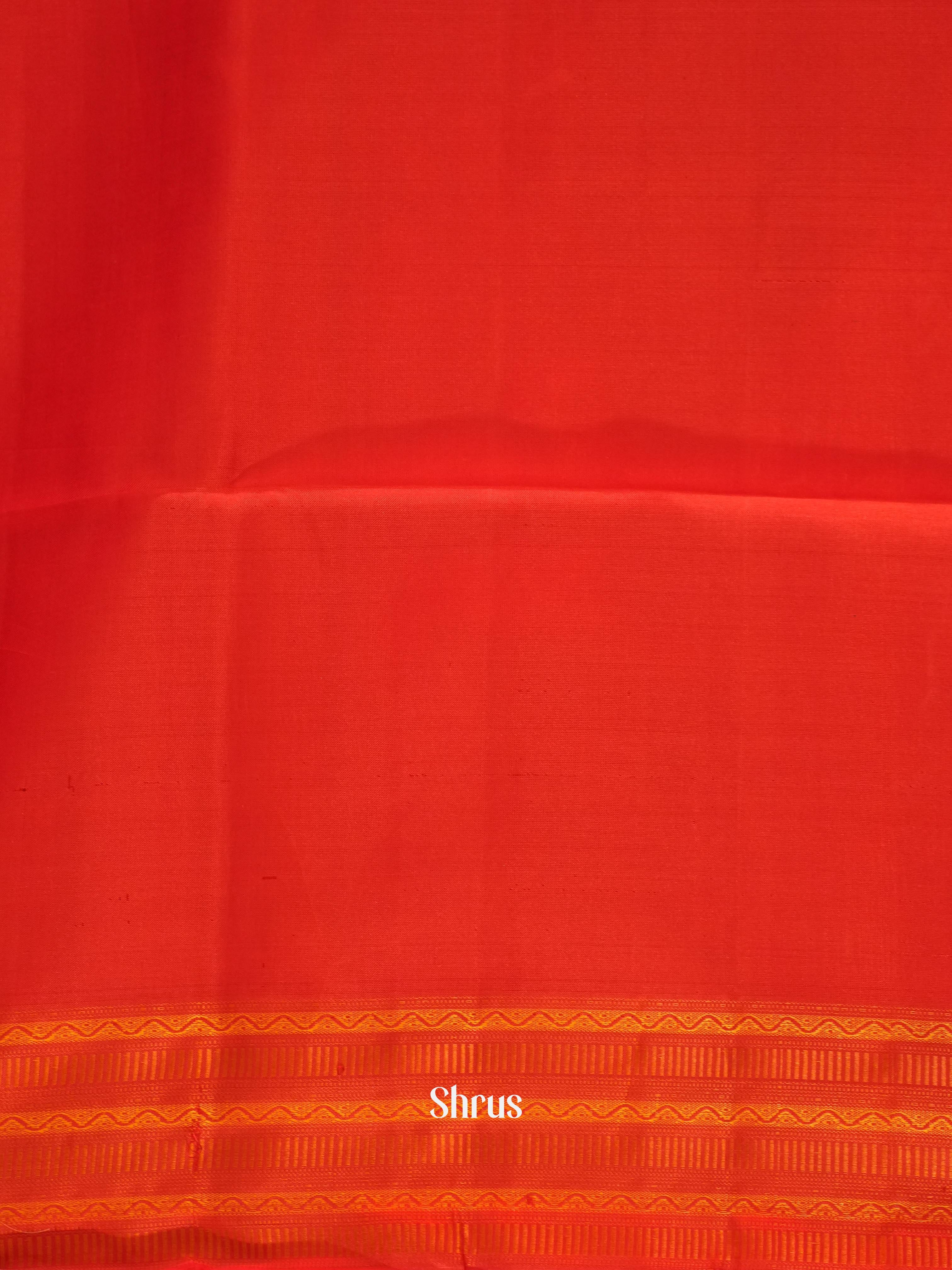 Red(Single Tone) - Soft Silk Saree