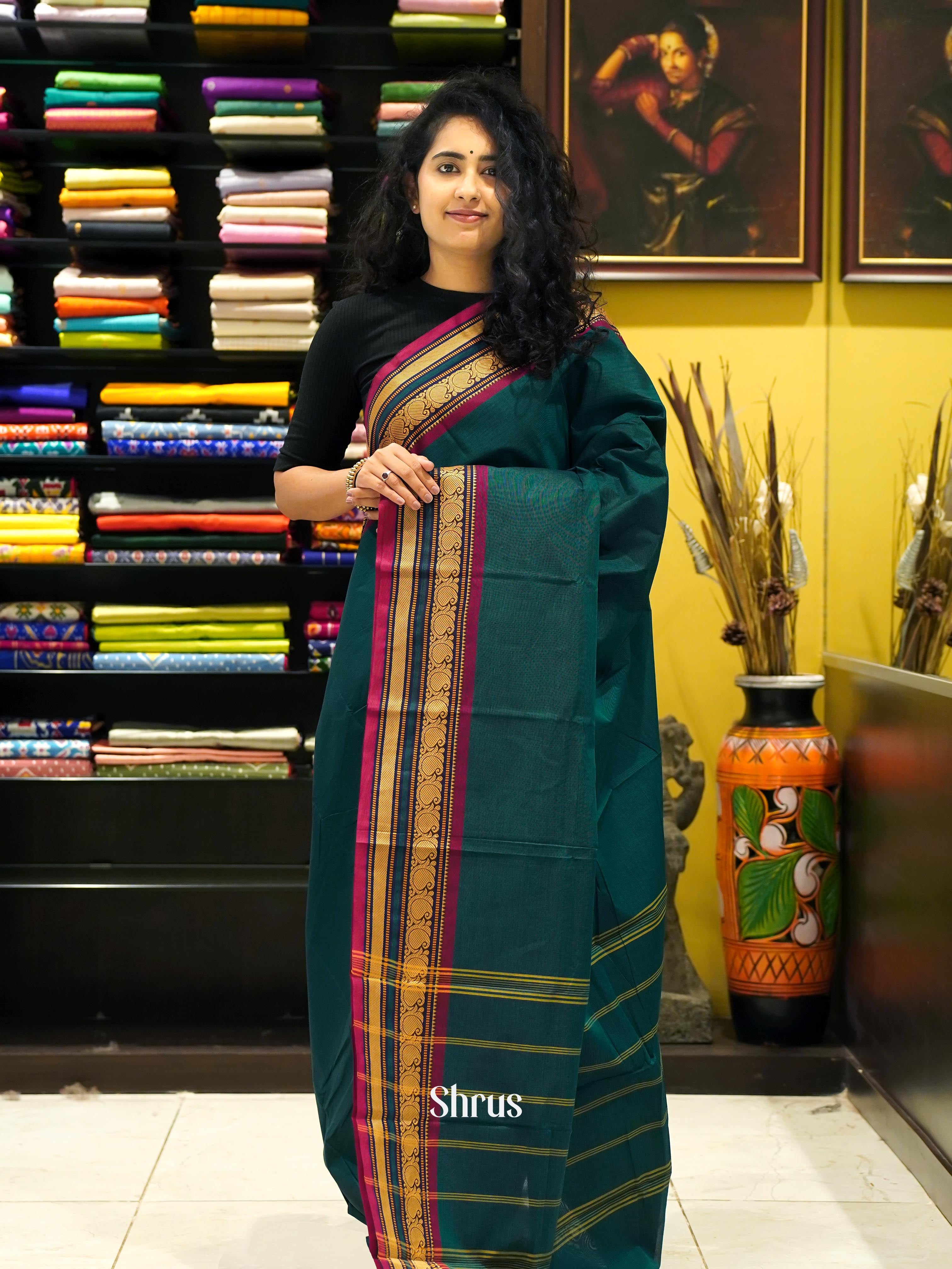 CHS09038 - Chettinad Cotton Saree