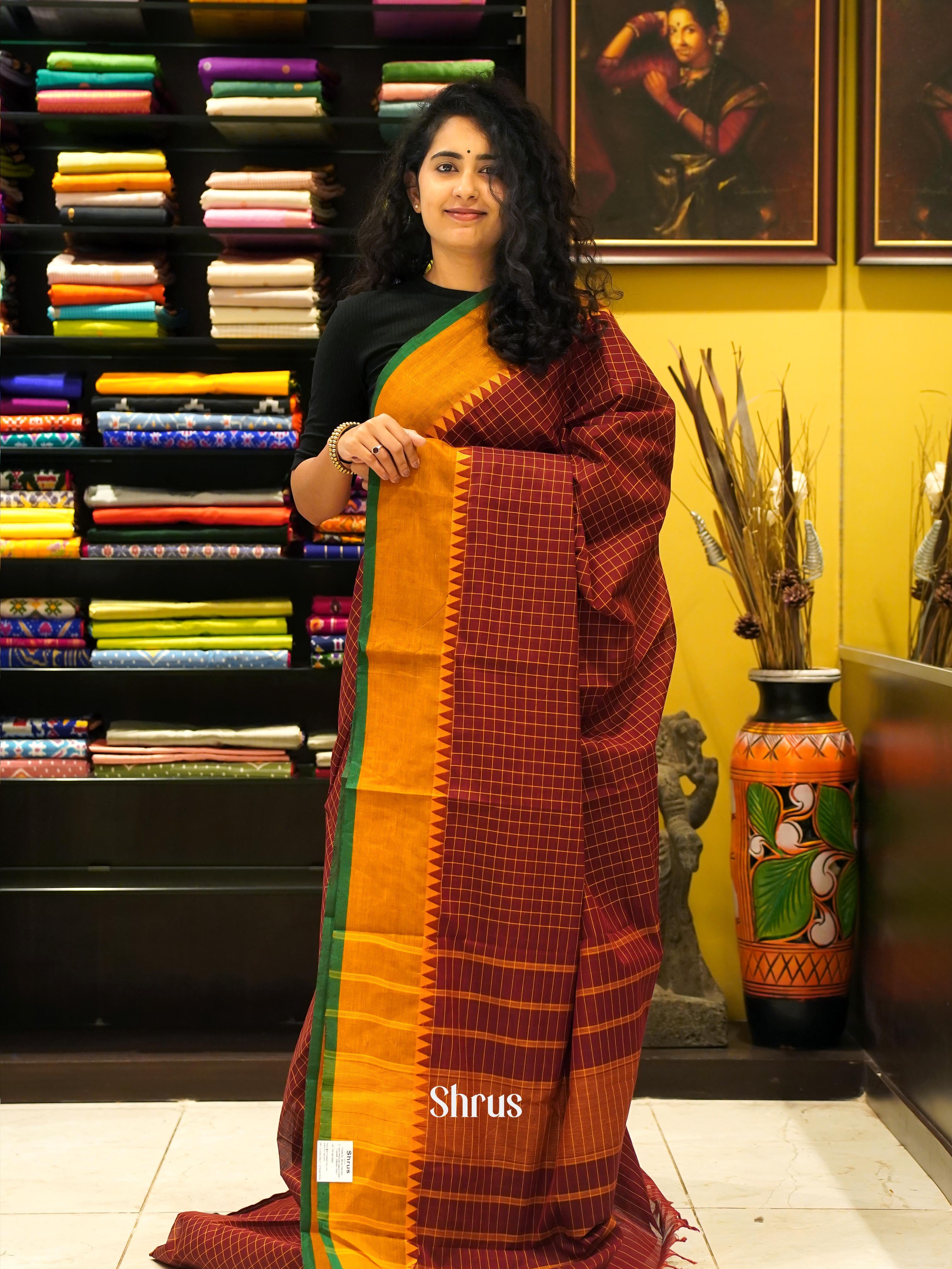 CHS09070 - Chettinad Cotton Saree