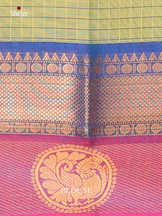 Green & Blue - Chettinad Cotton Saree