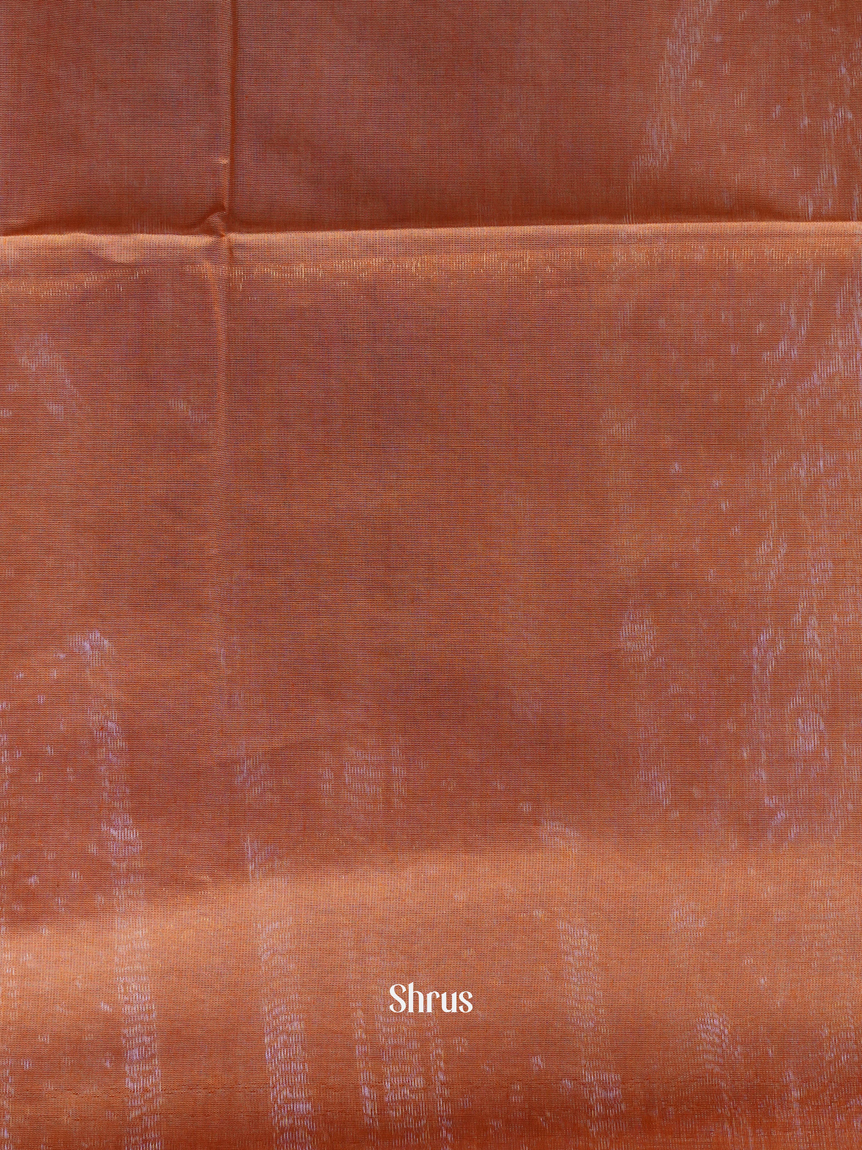 Greenish Blue & Copper Brown - Semi Silkcotton