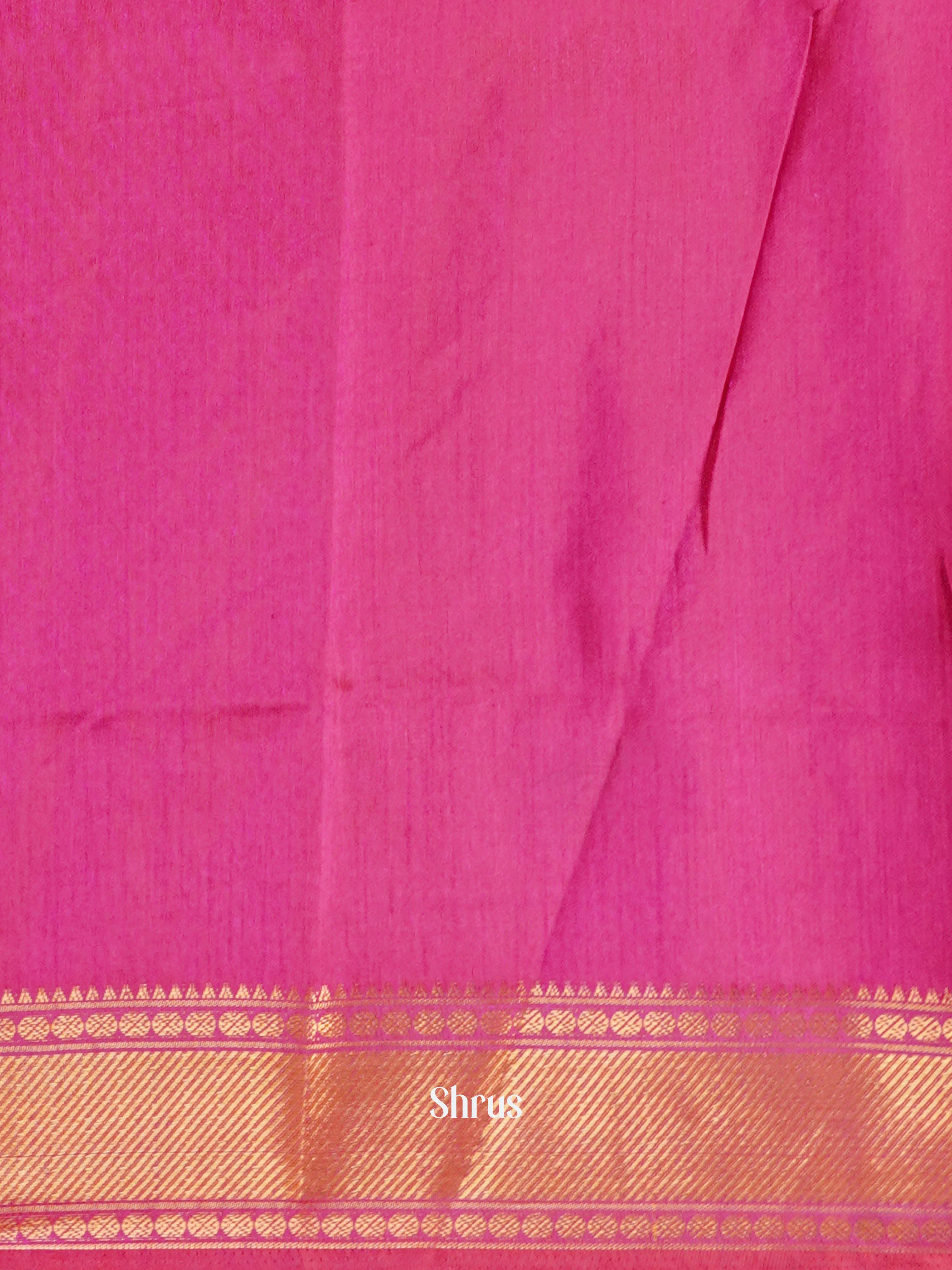 Purple & Pink - Semi Patola saree