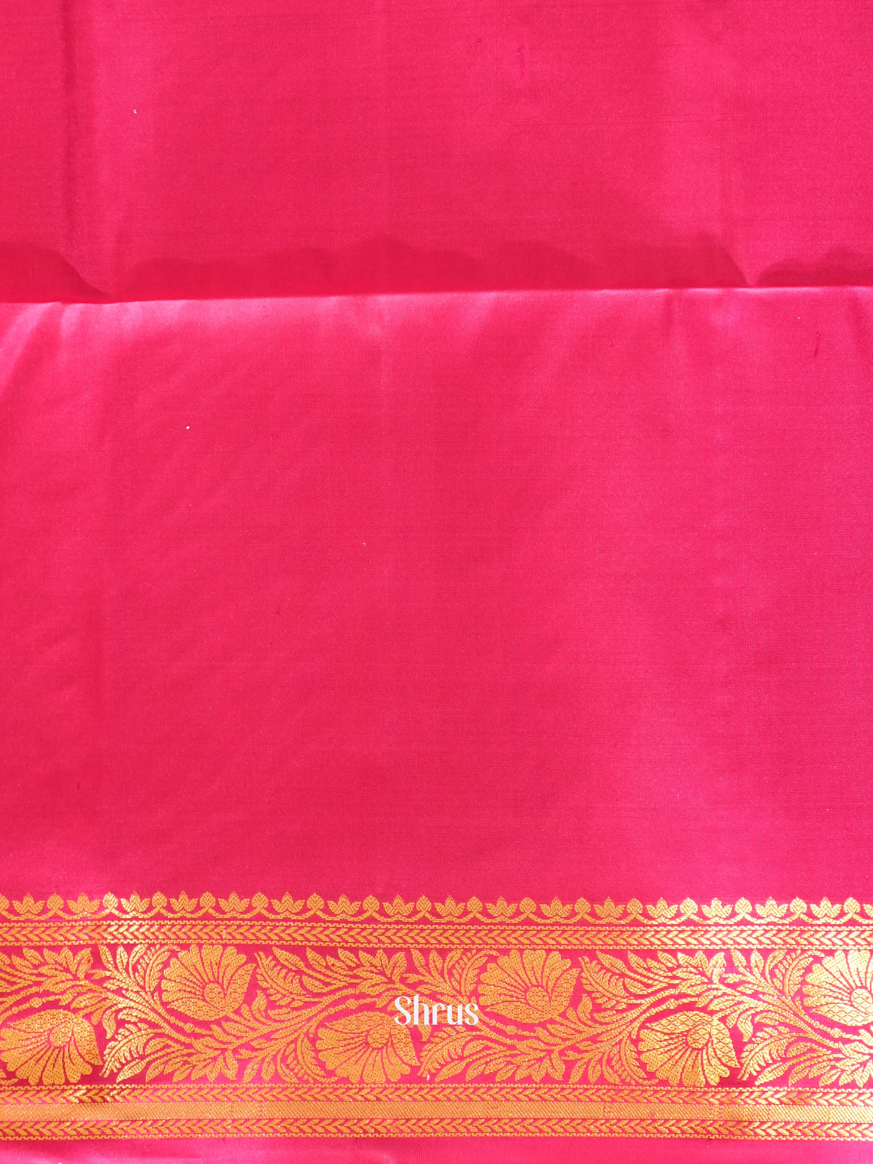 Purple & Pink - Soft Silk Saree