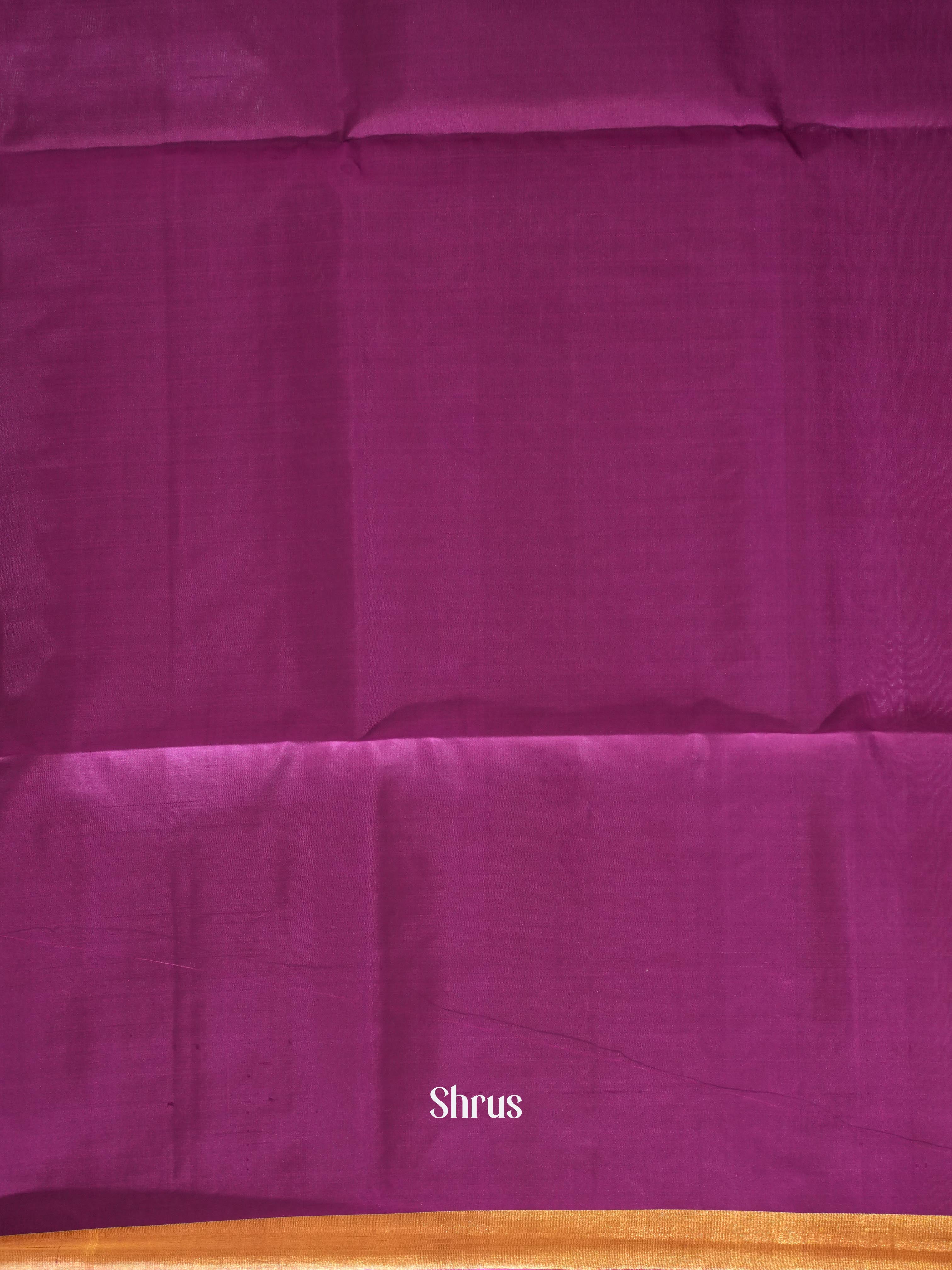 Pink & Purple - Soft Silk Saree