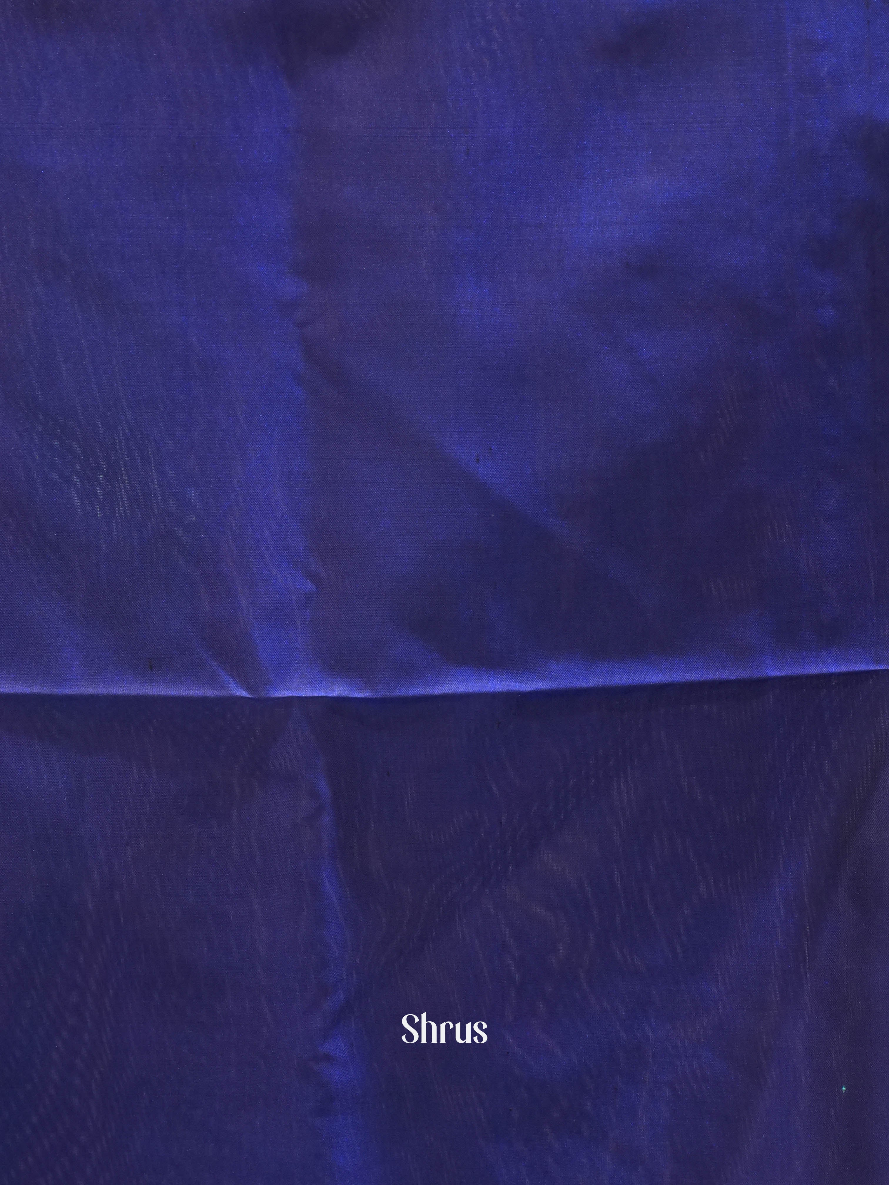 Teal & Blue- Soft Silk Saree