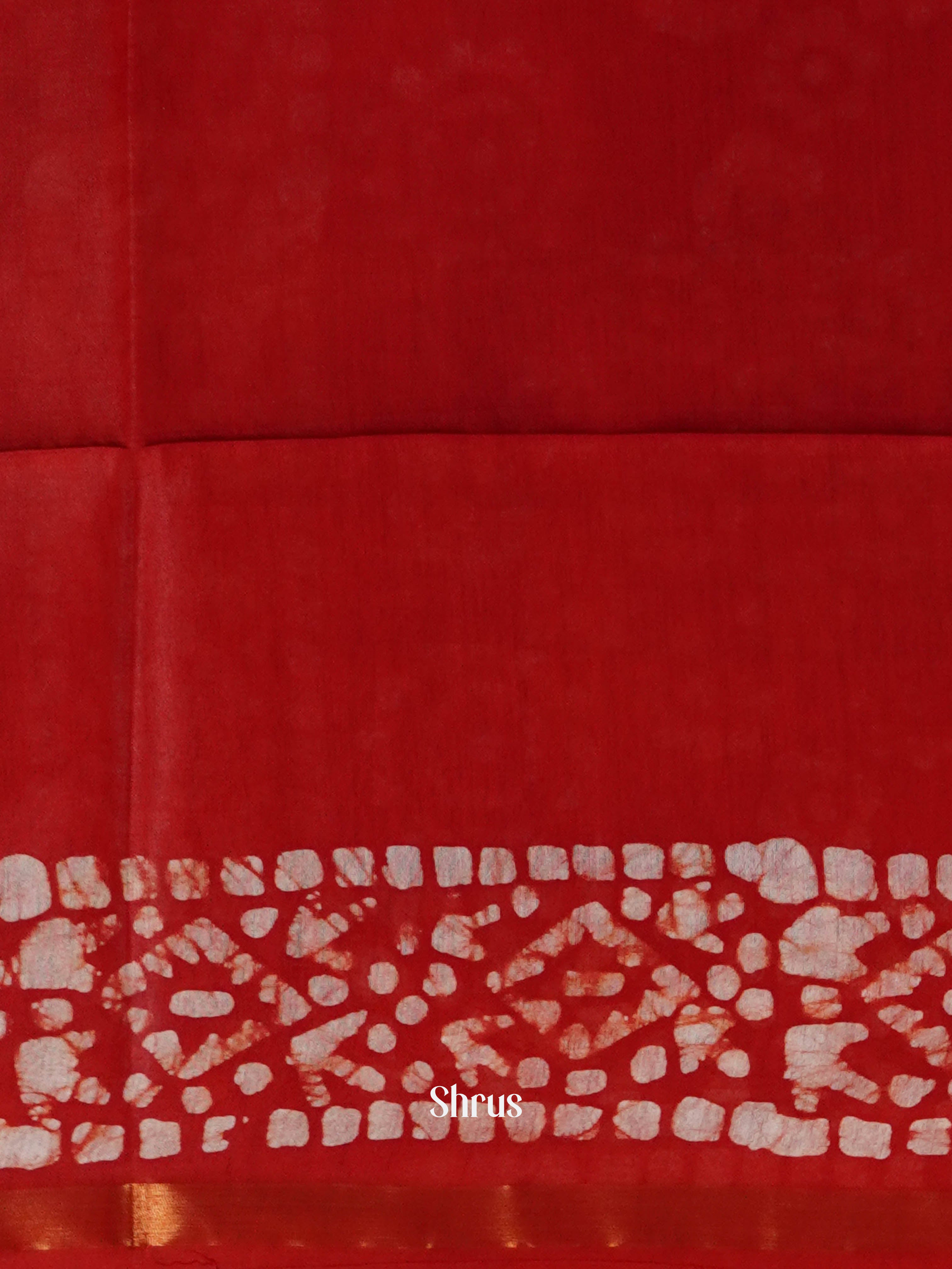 Green & Red - Bhatik Saree