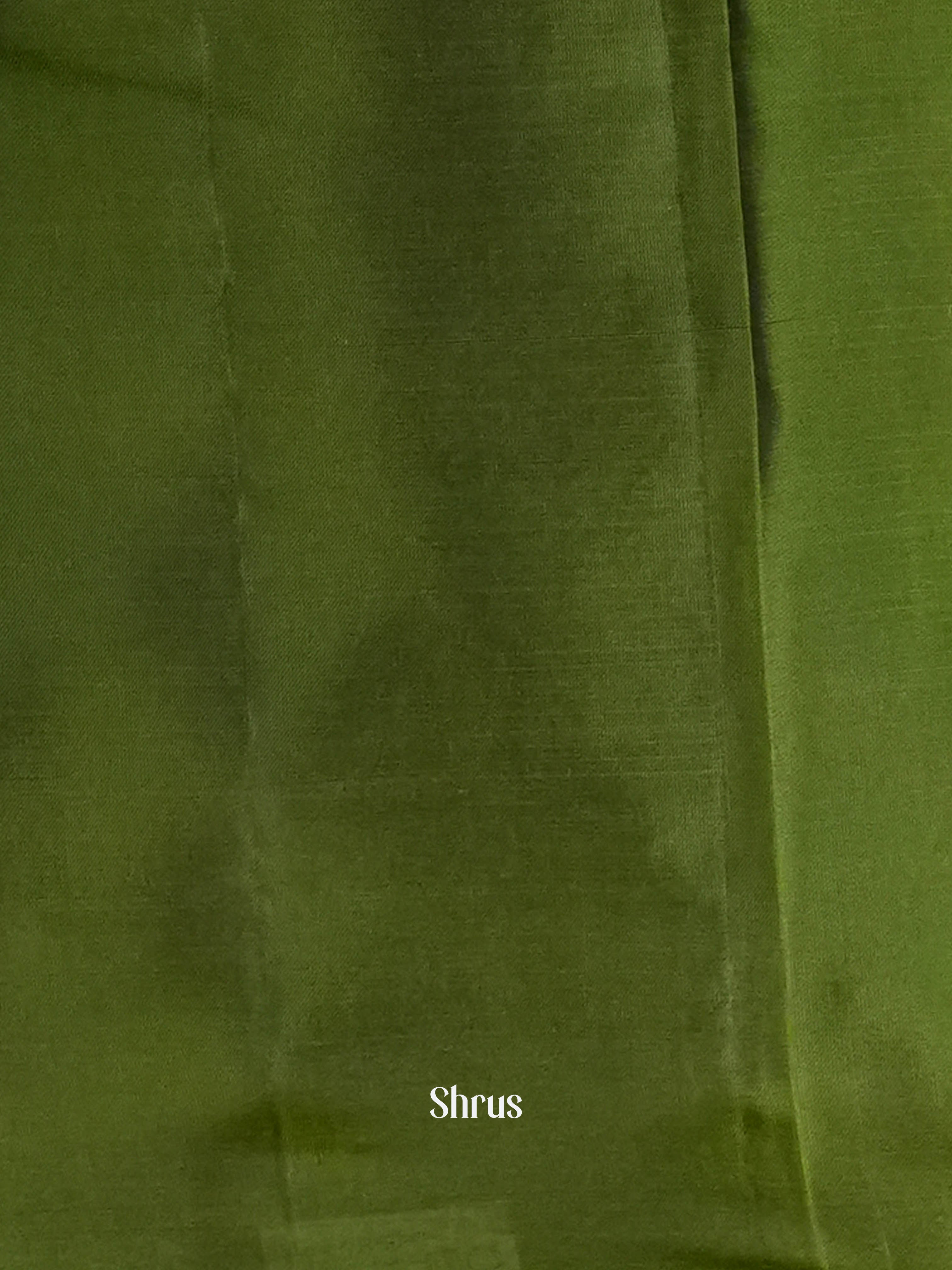 Dark Blue & Green  - Softsilk-halfpure