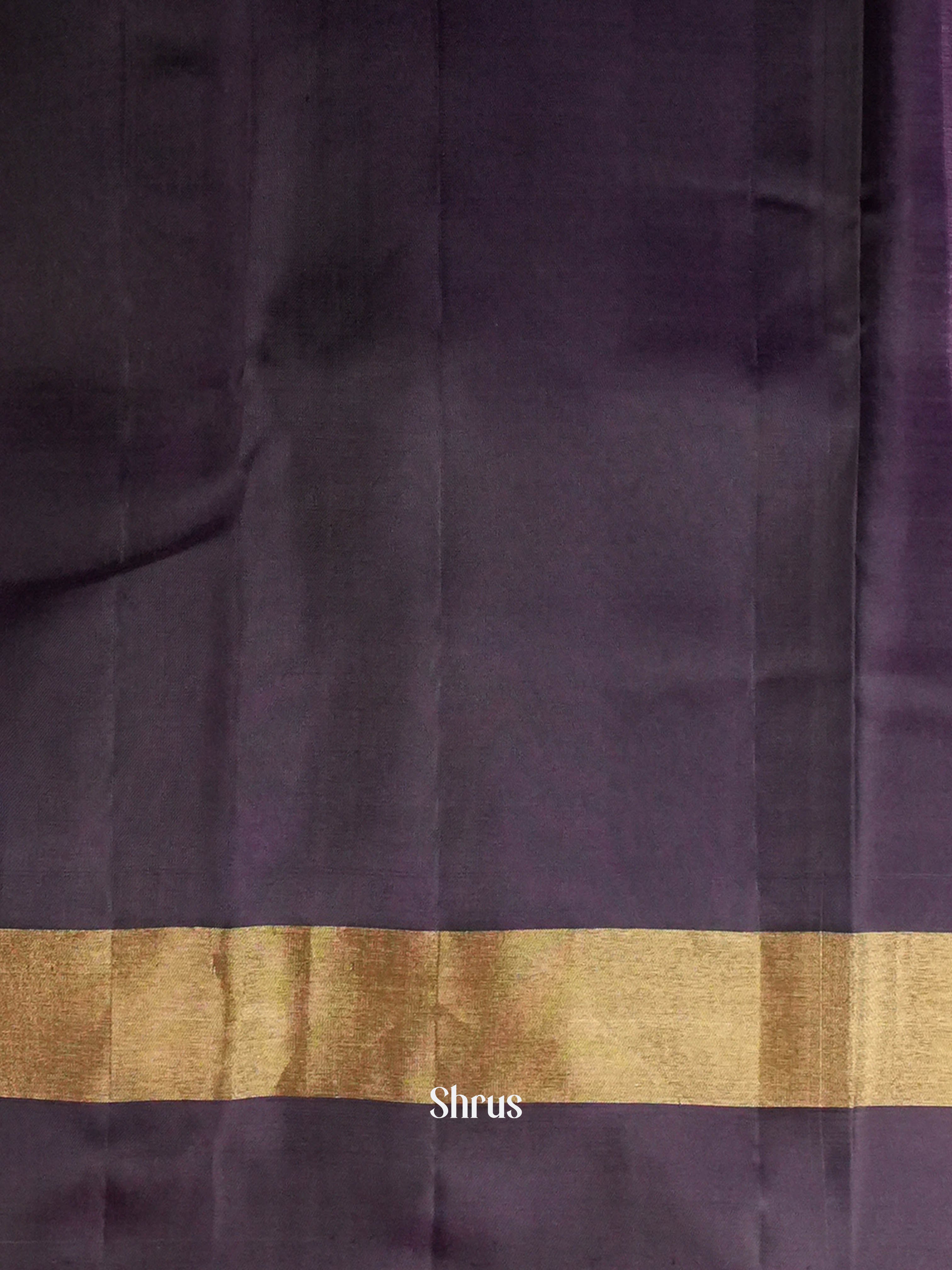 Dark Blue & Deep Violet  - Softsilk-halfpure