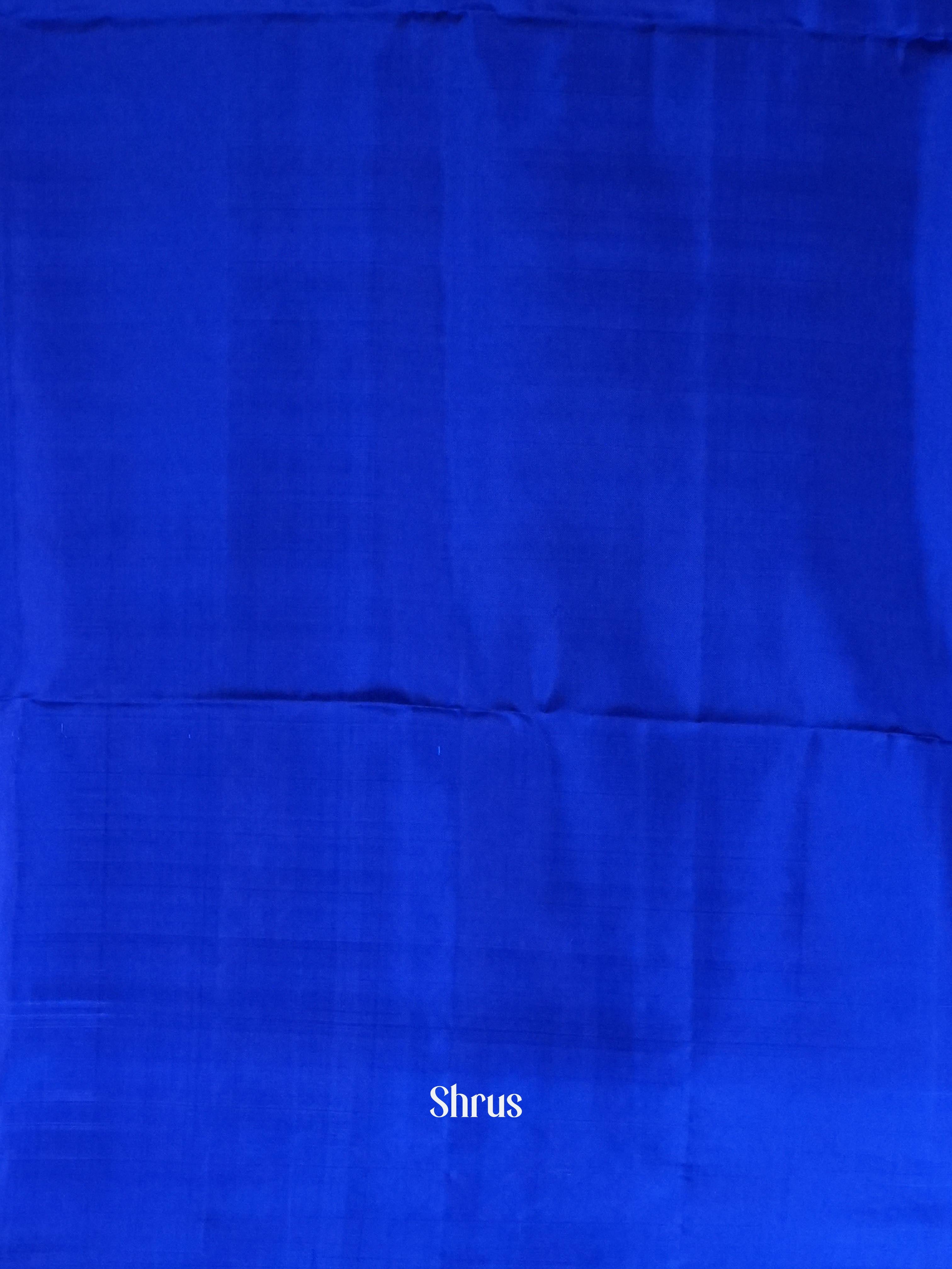 Shades Of Blue  - Soft Silk Saree