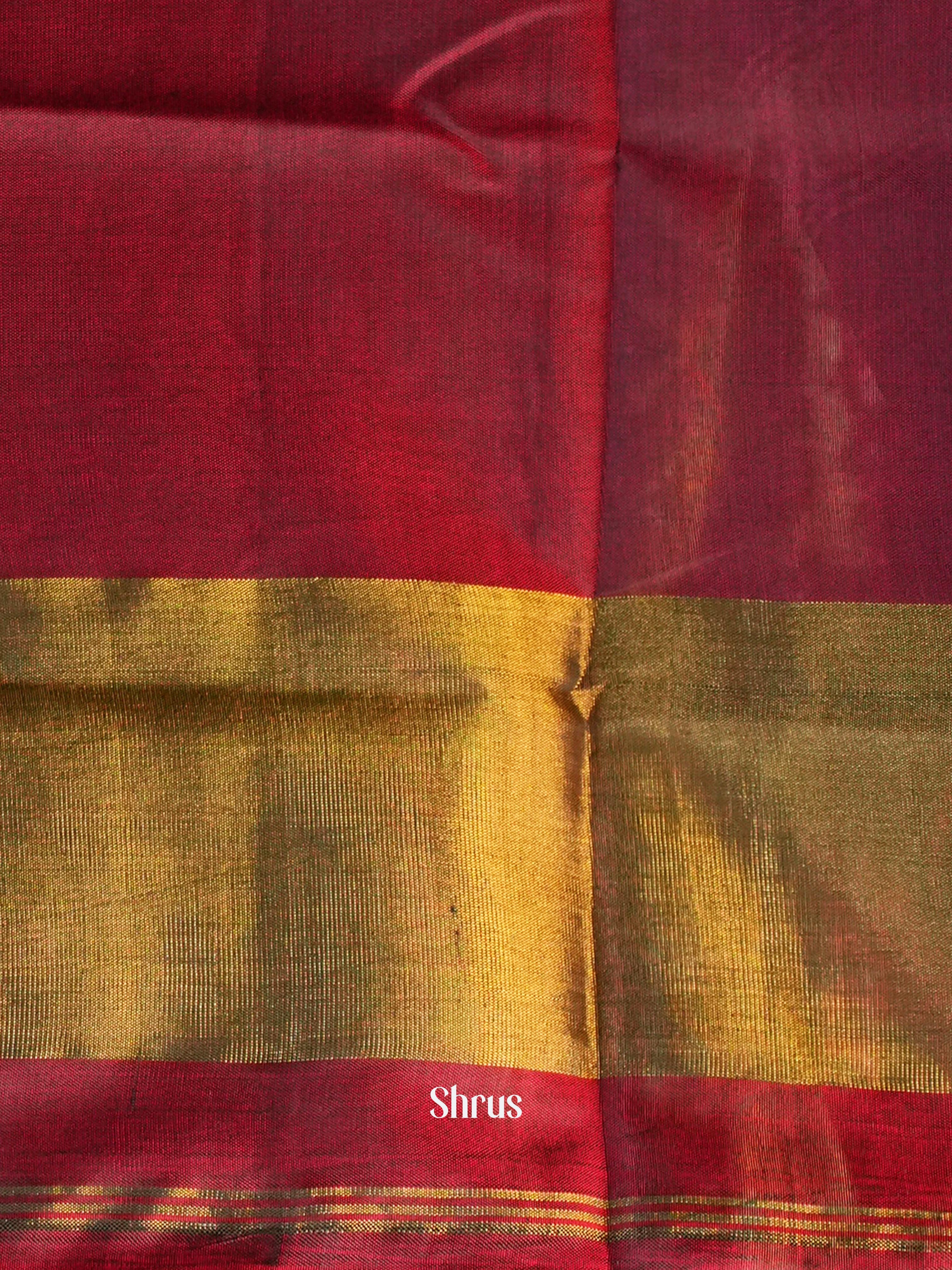 Maroon & Green- Rajkot Patola Saree